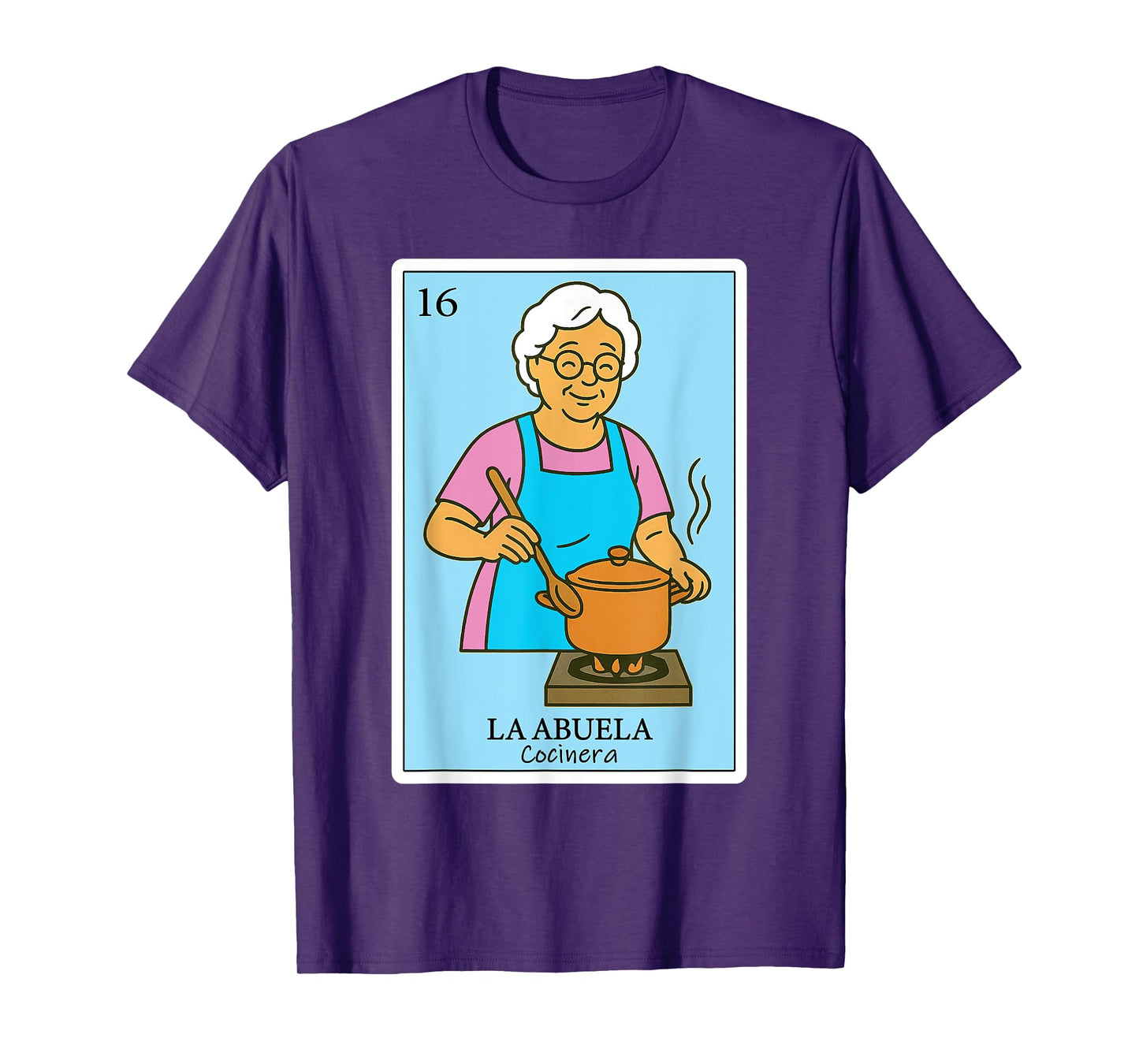 La Abuela Cocinera | Spanish-Mexican Bingo Gifts for Abuela T-Shirt