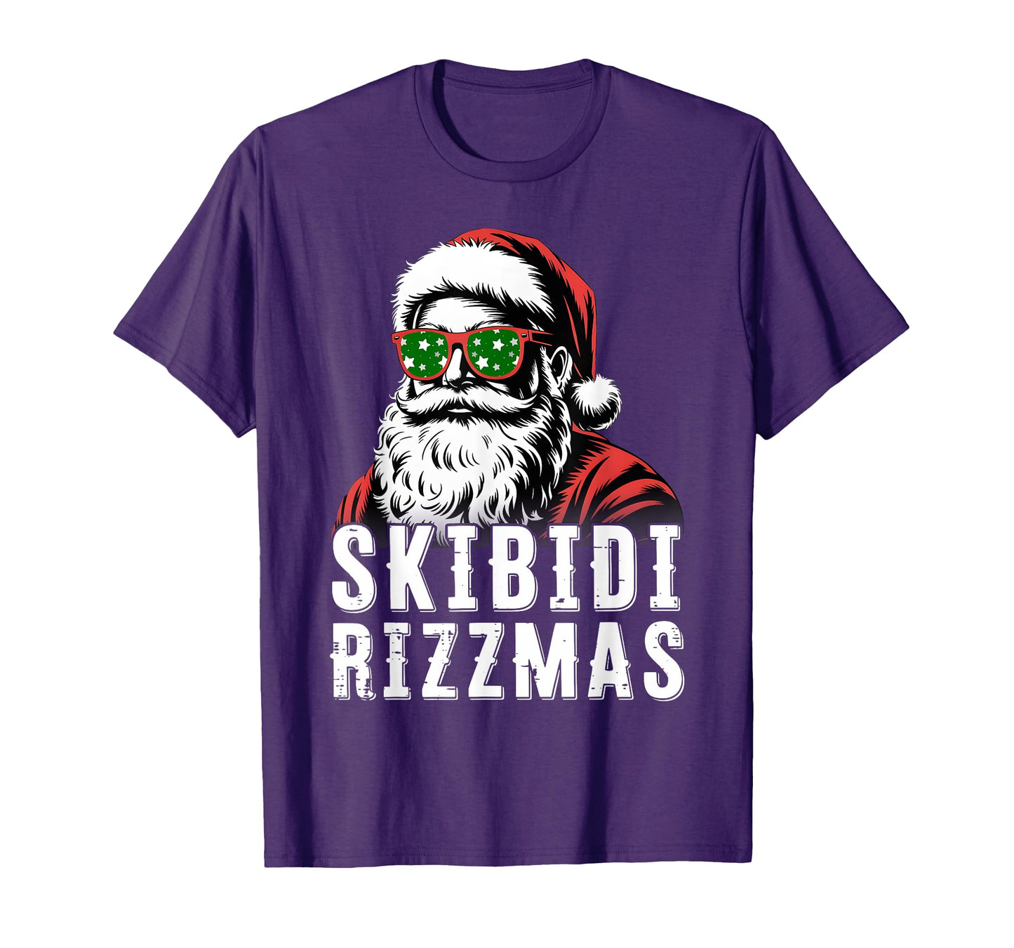 Skibidi Rizzmas Christmas Rizz Santa Claus Charisma Xmas Kid T-Shirt