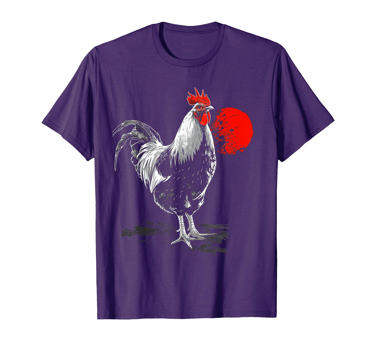 Chicken Drawing Animal Art Graphic Chicken T-Shirt