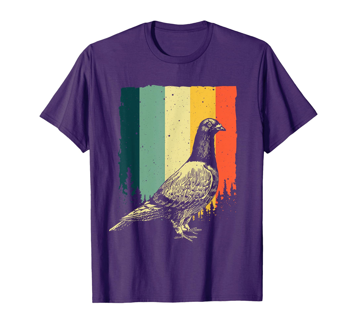 Cute Pigeon Art For Men Women Domestic Homing Pigeon Lovers T-Shirt