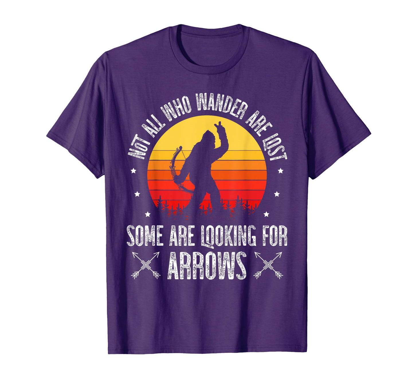 Not all Who Wander are Lost Some are Looking For Arrows T-Shirt