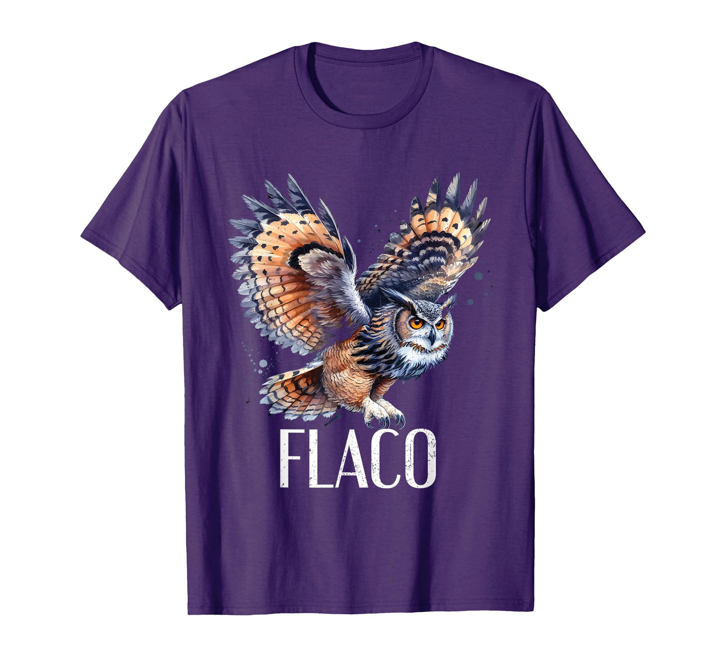 Flaco The Owl Eurasian Eagle Owls Distressed T-Shirt