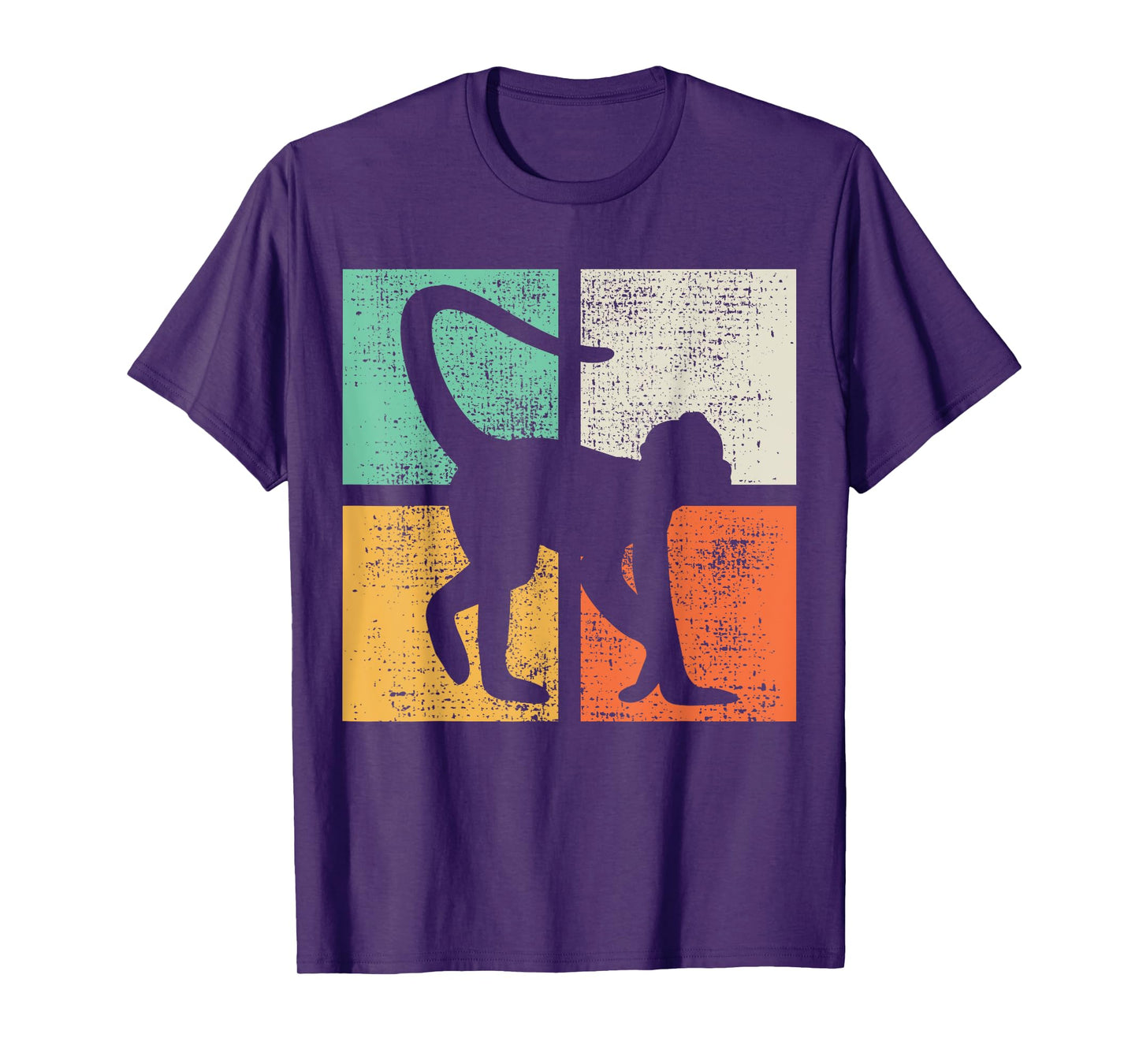 Spider Monkey Retro Vintage T-Shirt