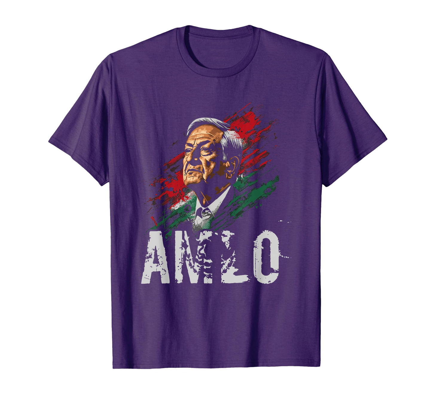 AMLO Aguila Mexicana Tricolor Lopez Obrador Mexican Eagle T-Shirt