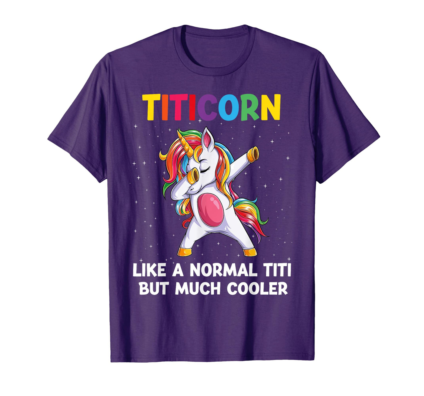 TitiCorn Titi Unicorn Birthday Family Matching Bday Party T-Shirt