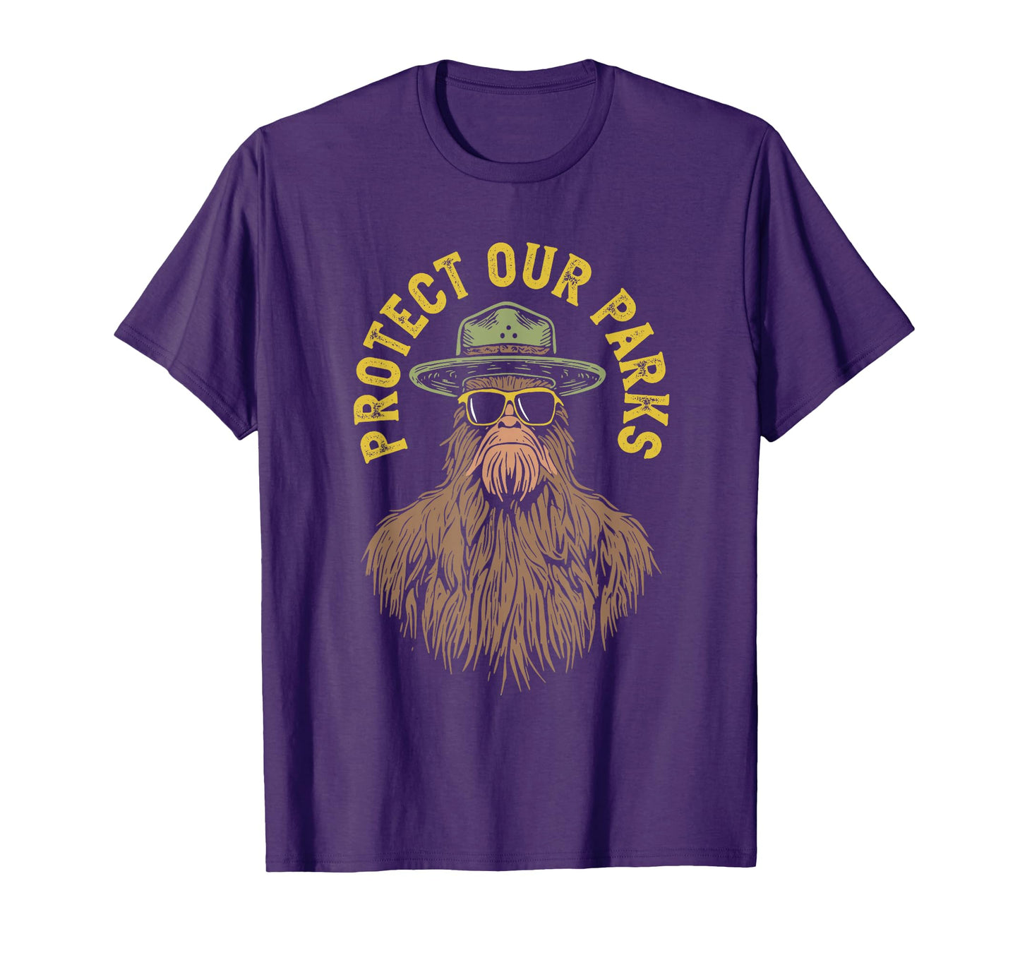 Protect Our Parks! Sasquatch Park Ranger Funny Bigfoot T-Shirt