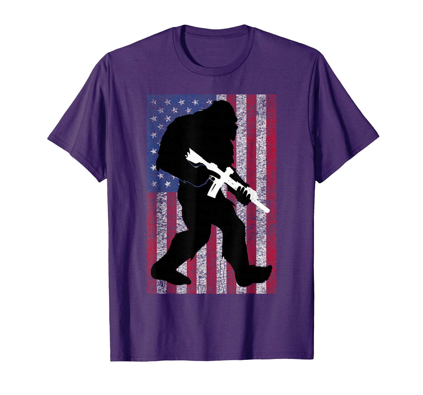 Bigfoot 2nd Amendment Right to Bear Arms Gift for Gun Owner T-Shirt