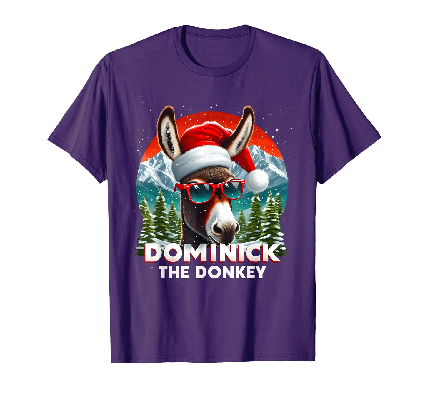 Christmas Dominick the Donkey Christmas Xmas Donkey Cheer T-Shirt