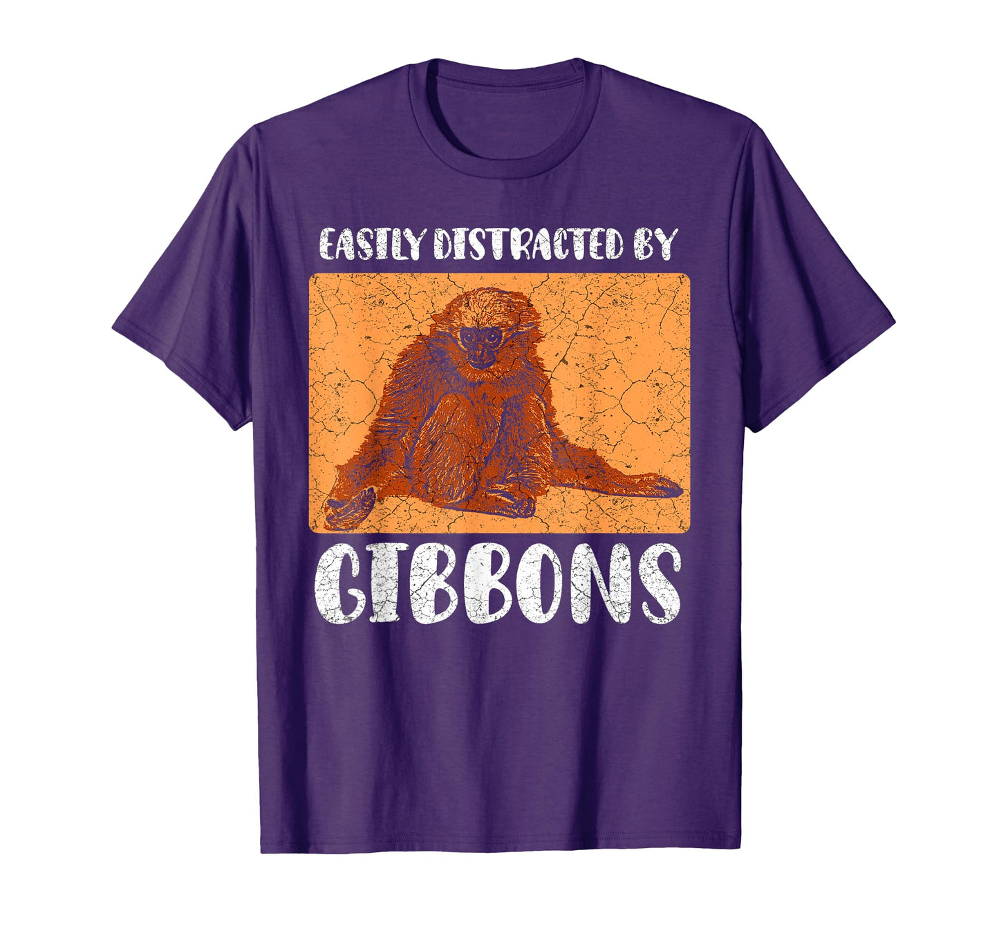 Gibbon Ape Monkey Funny T-Shirt