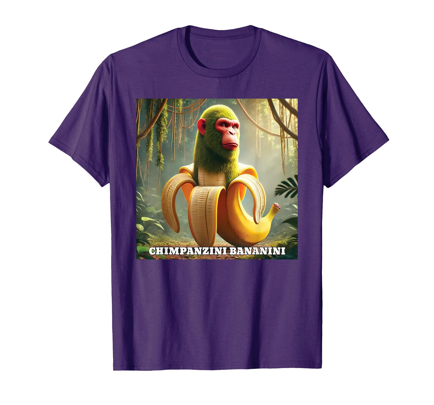 Chimpanzini Bananini Monkey Meme T-Shirt