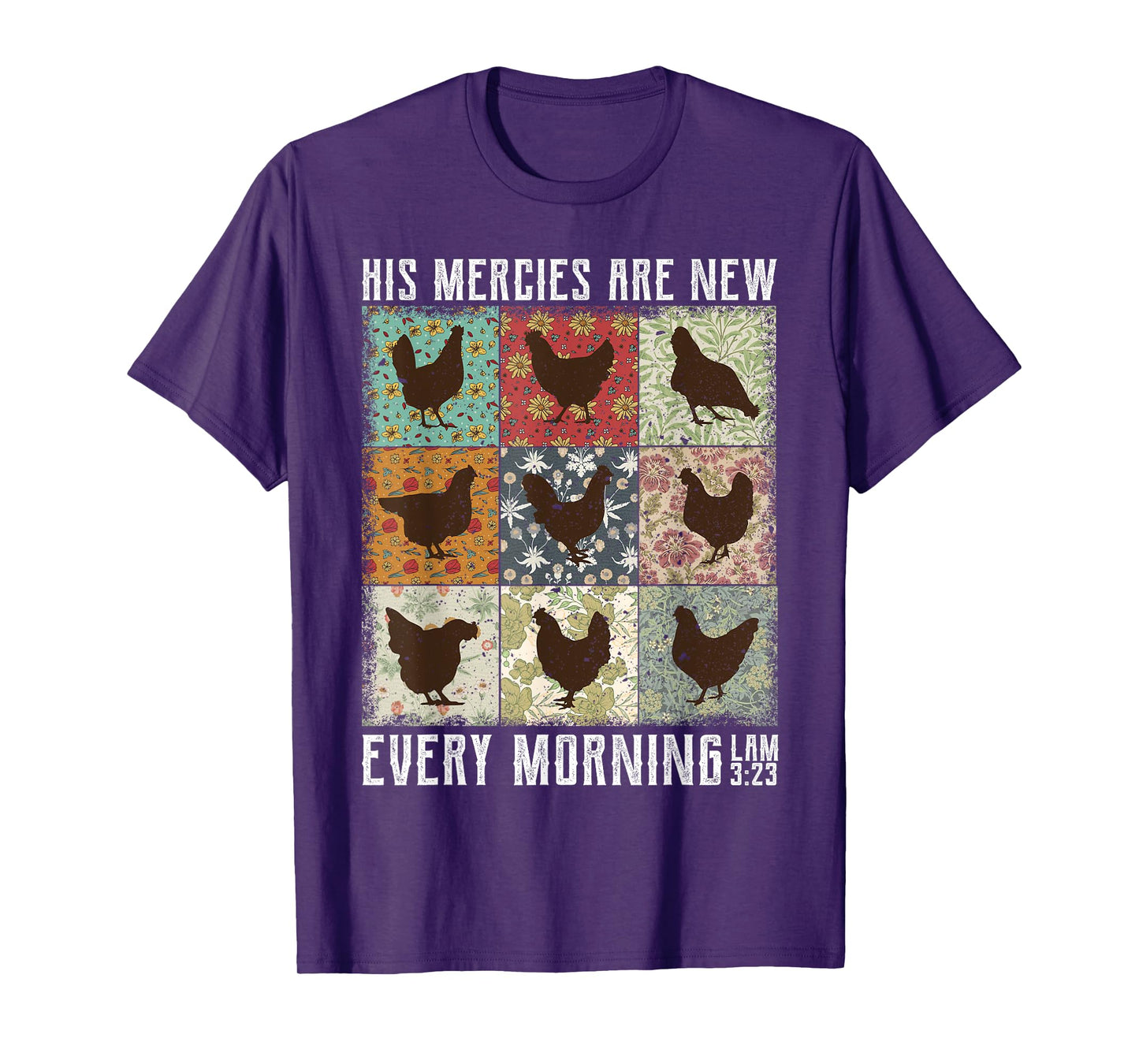His Mercies Are New Every Morning Chicken Lam T-Shirt
