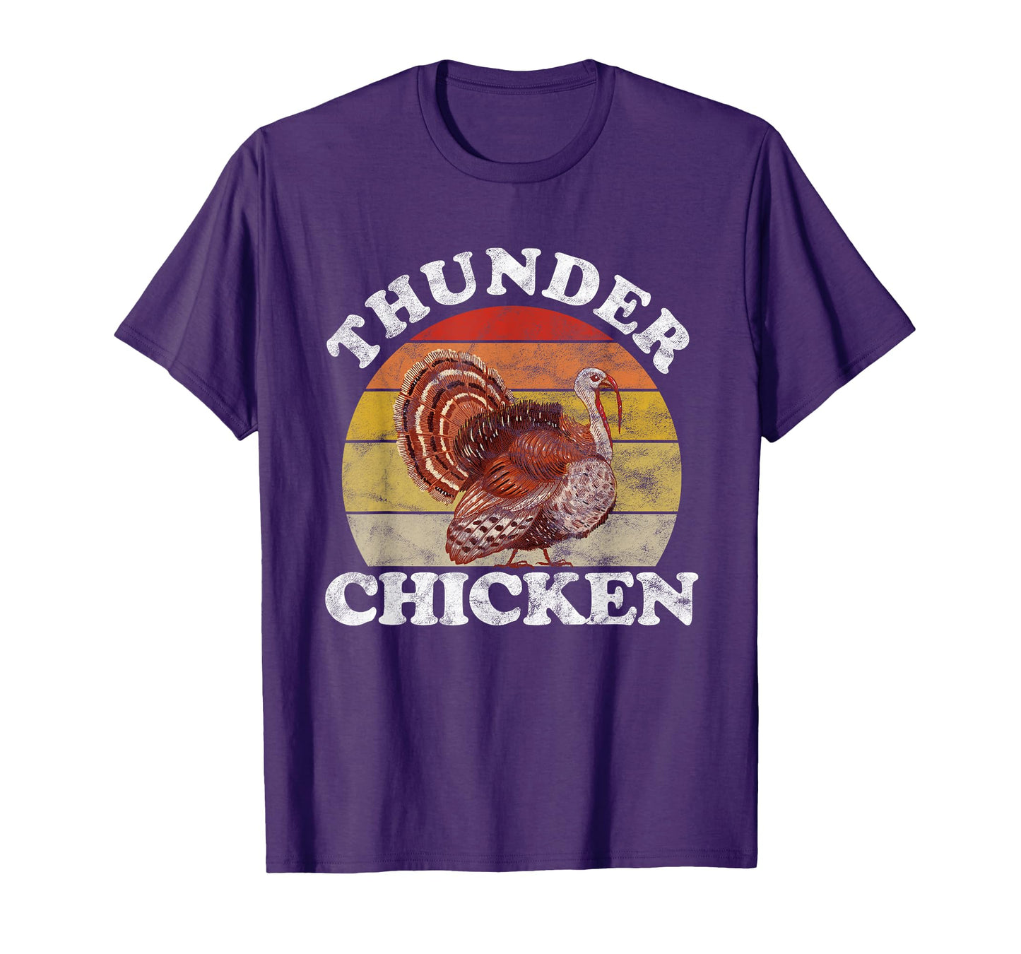 Vintage Thunder Chicken Turkey Fowl Hunting Hunter T-Shirt