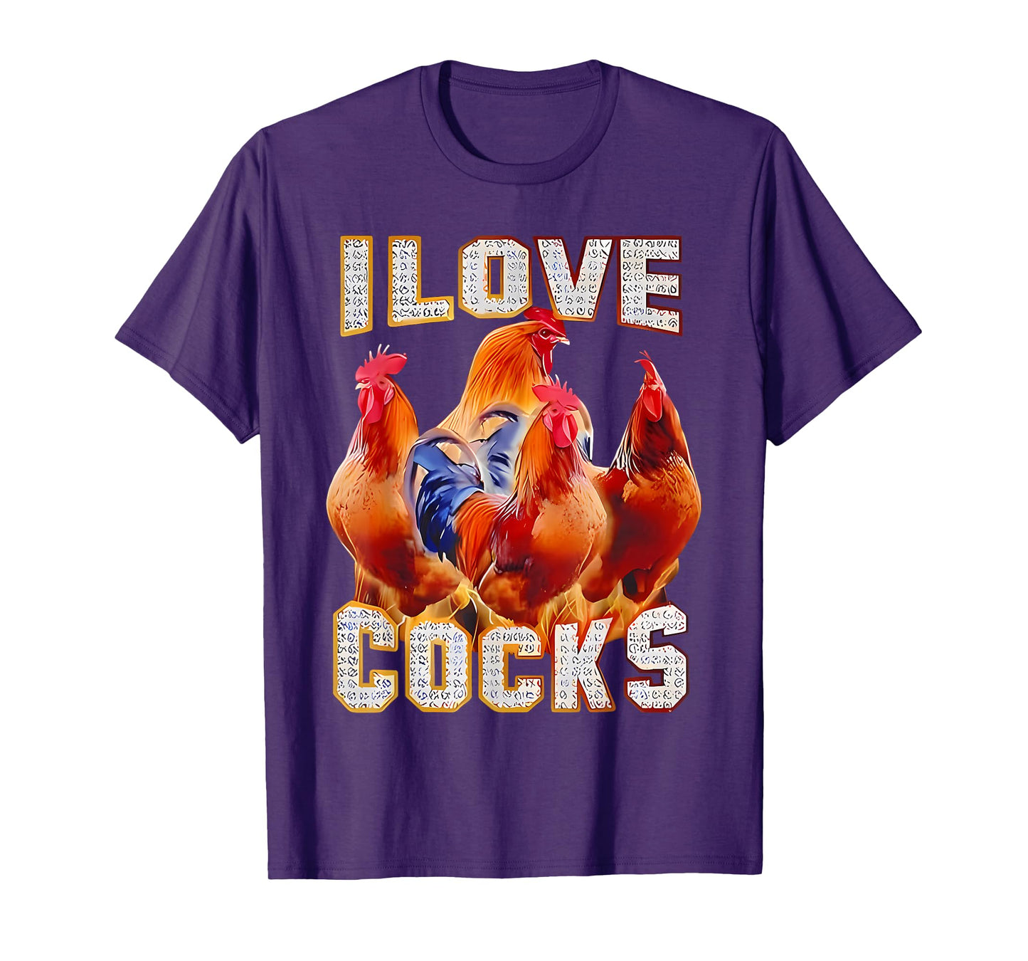 Chicken I Love Cocks T-Shirt