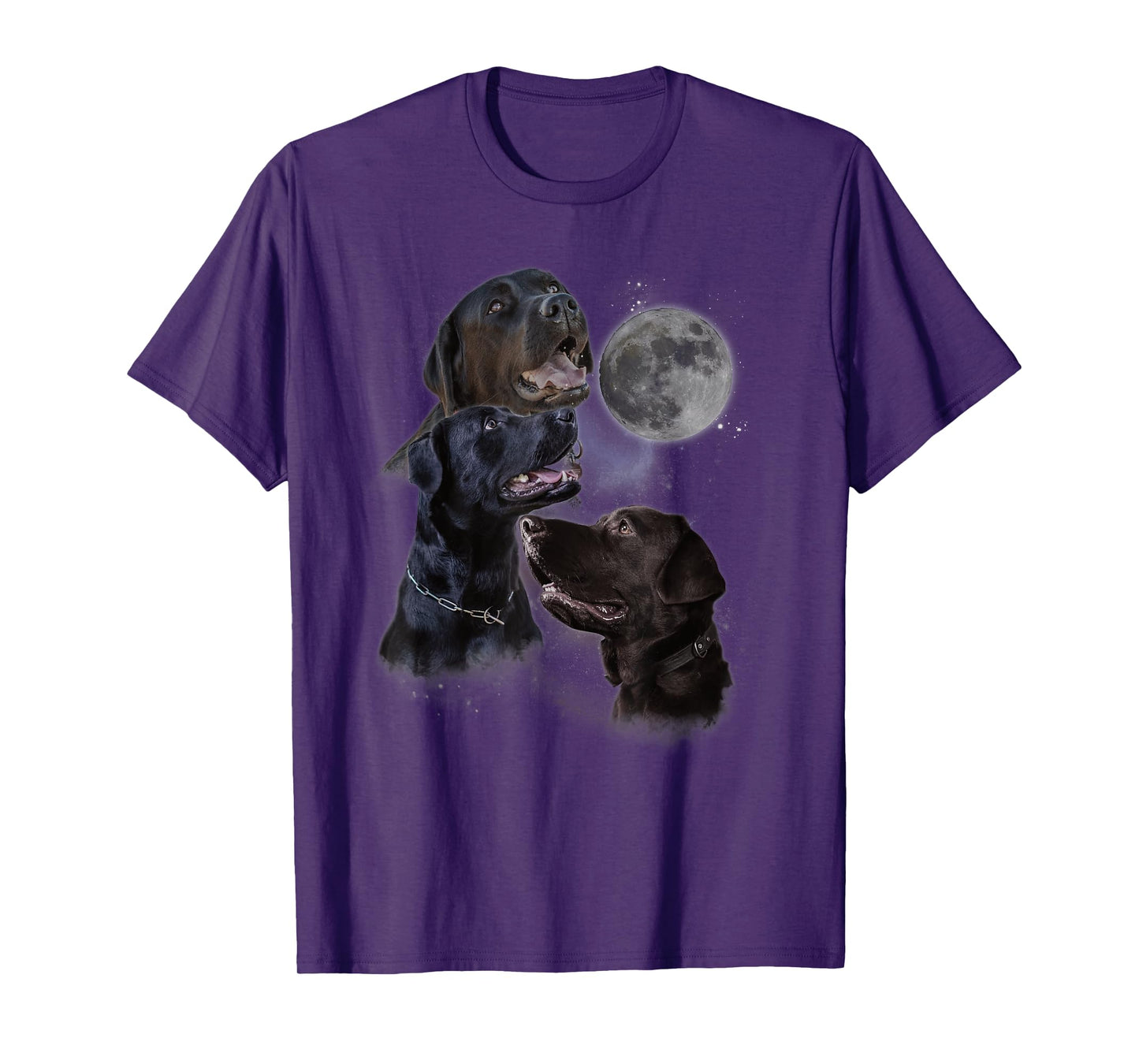 Howling at the Moon Shirt - Funny Labrador Retriever T-Shirt