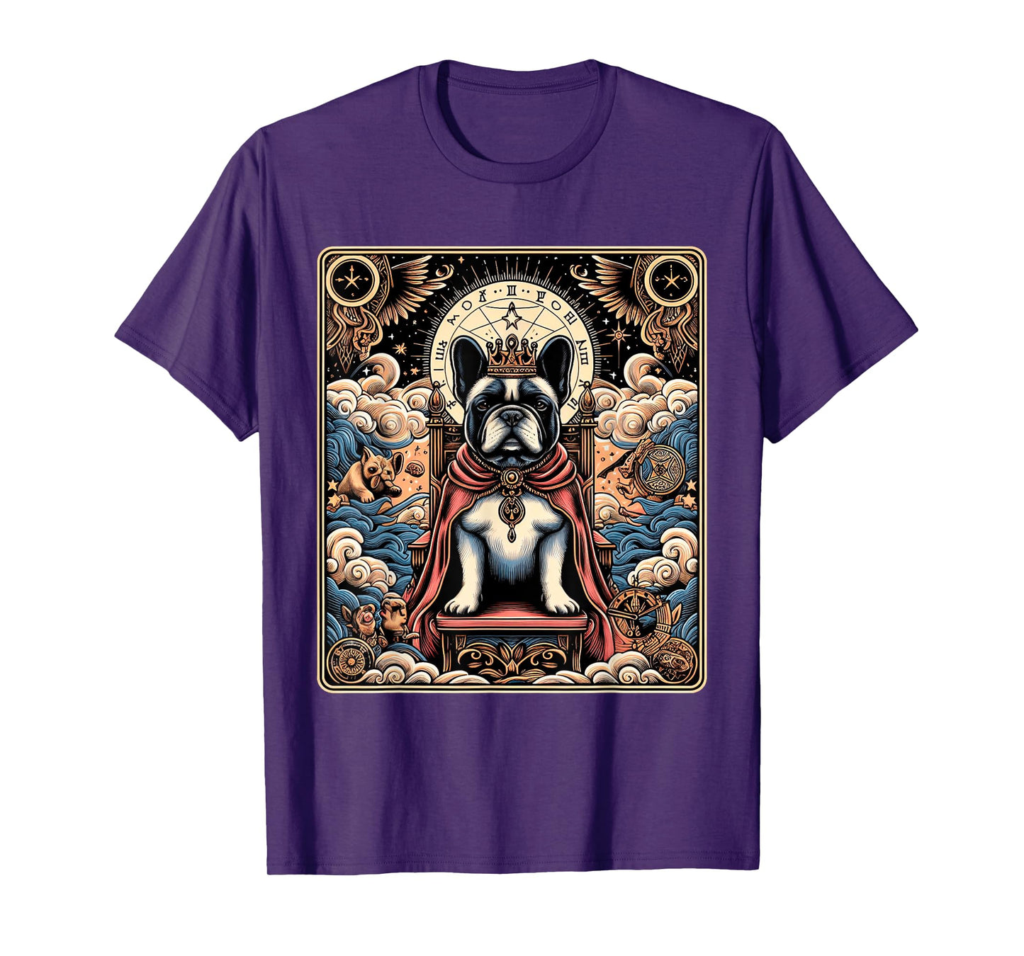 French Bulldog tarot card T-Shirt for Men Women