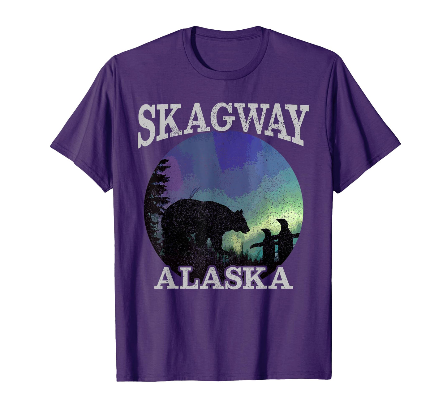 Skagway Alaska - Polar Bear Penguin Souvenir Gift T-Shirt