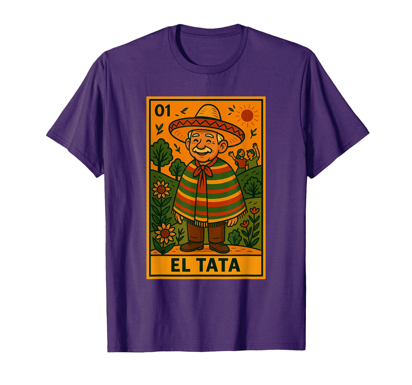 El Abuelo Spanish-Mexican Bingo Funny Gifts - El Tata T-Shirt