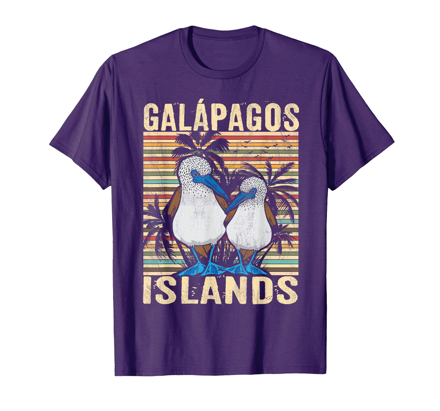 Galapagos Island Ecuador Blue Footed Booby Seabird T-Shirt