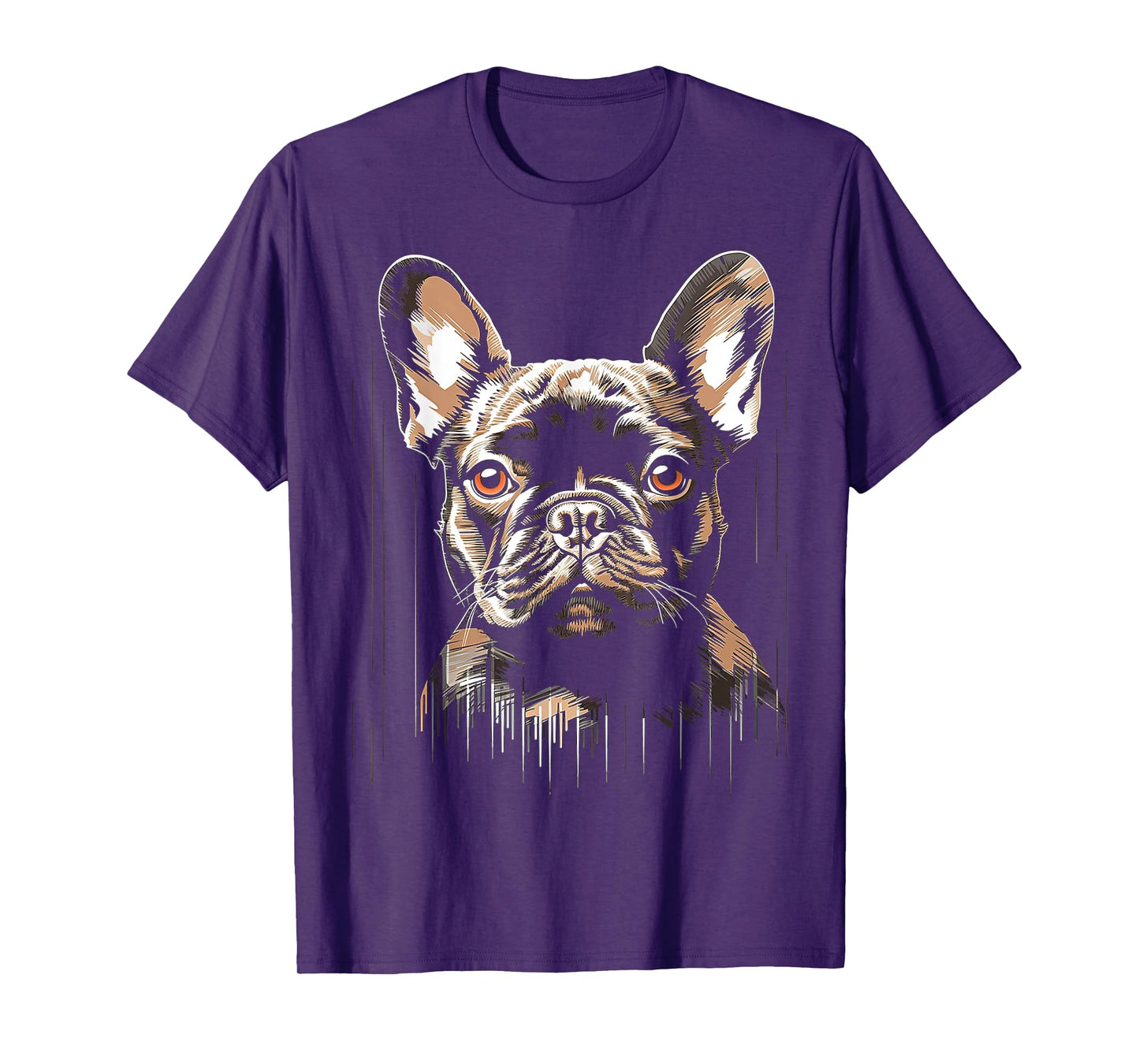 French Bulldog Motif Pet Art Dog French Bulldog T-Shirt