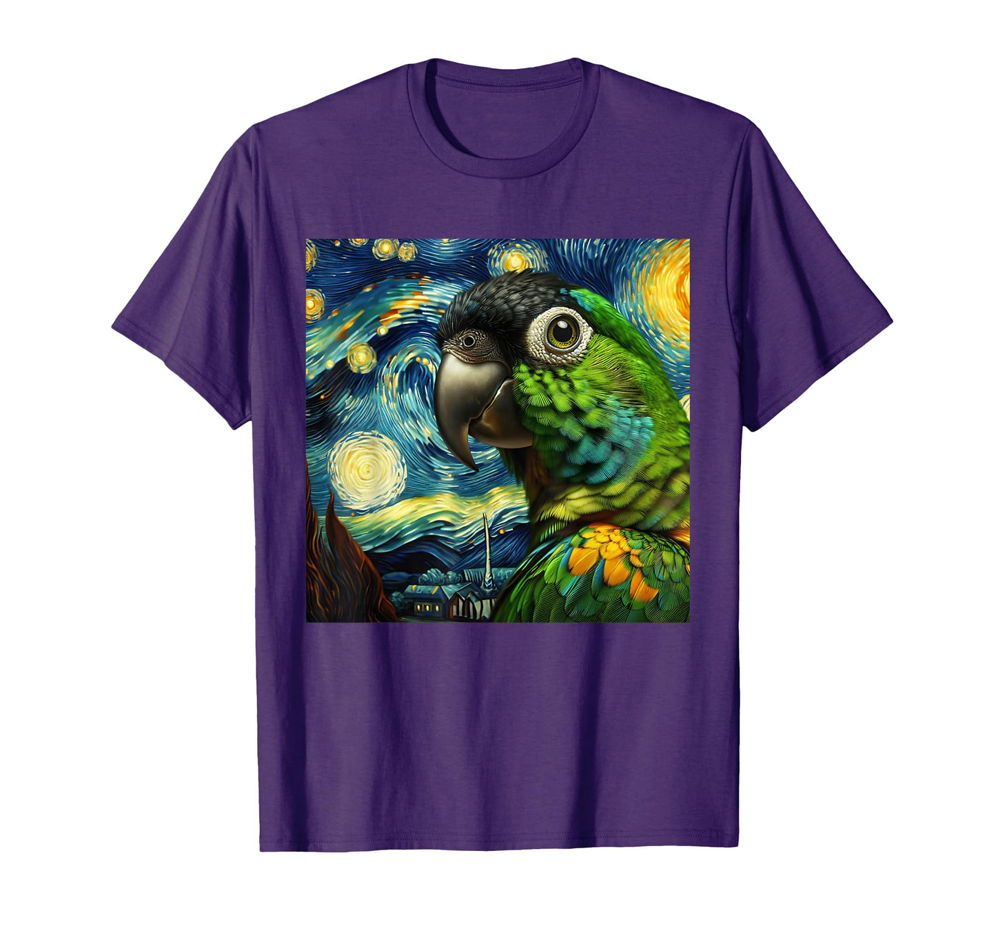 Nanday Conure Starry Night Nanday Conure T-Shirt