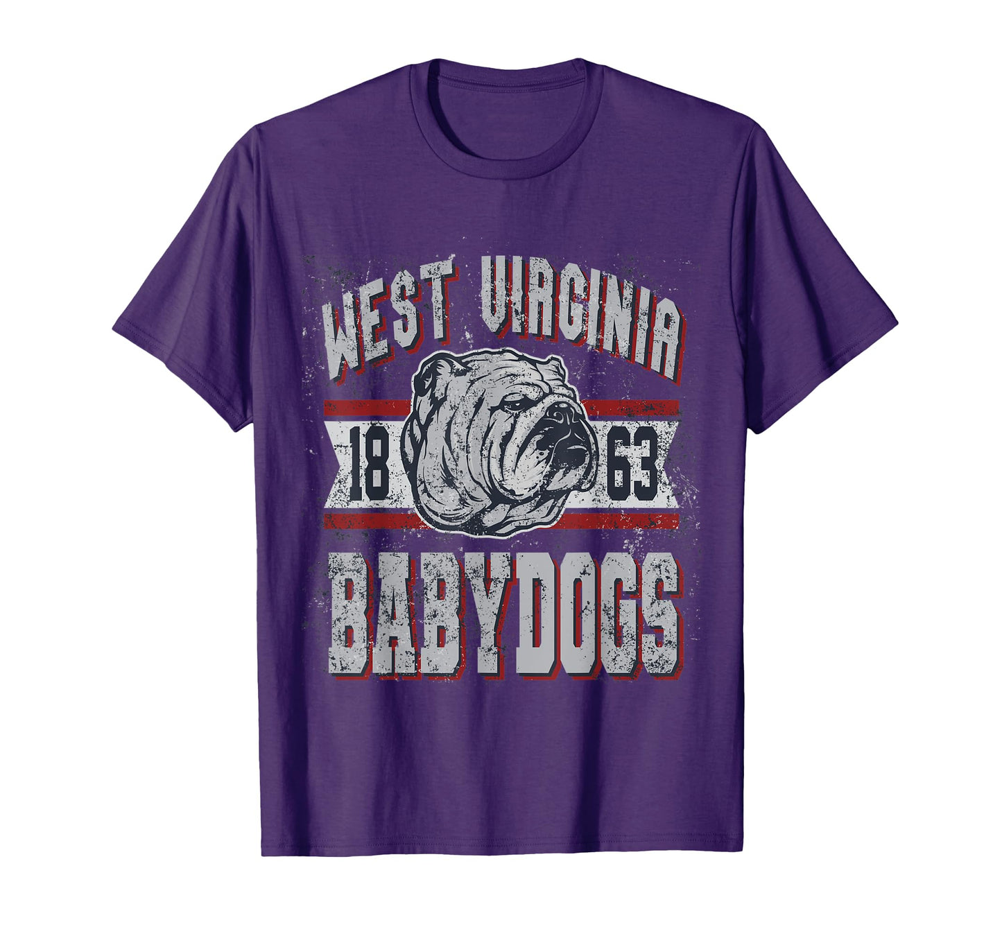 Funny WV Jim West Virginia Justice Baby Dogs bulldog Men Women T-Shirt