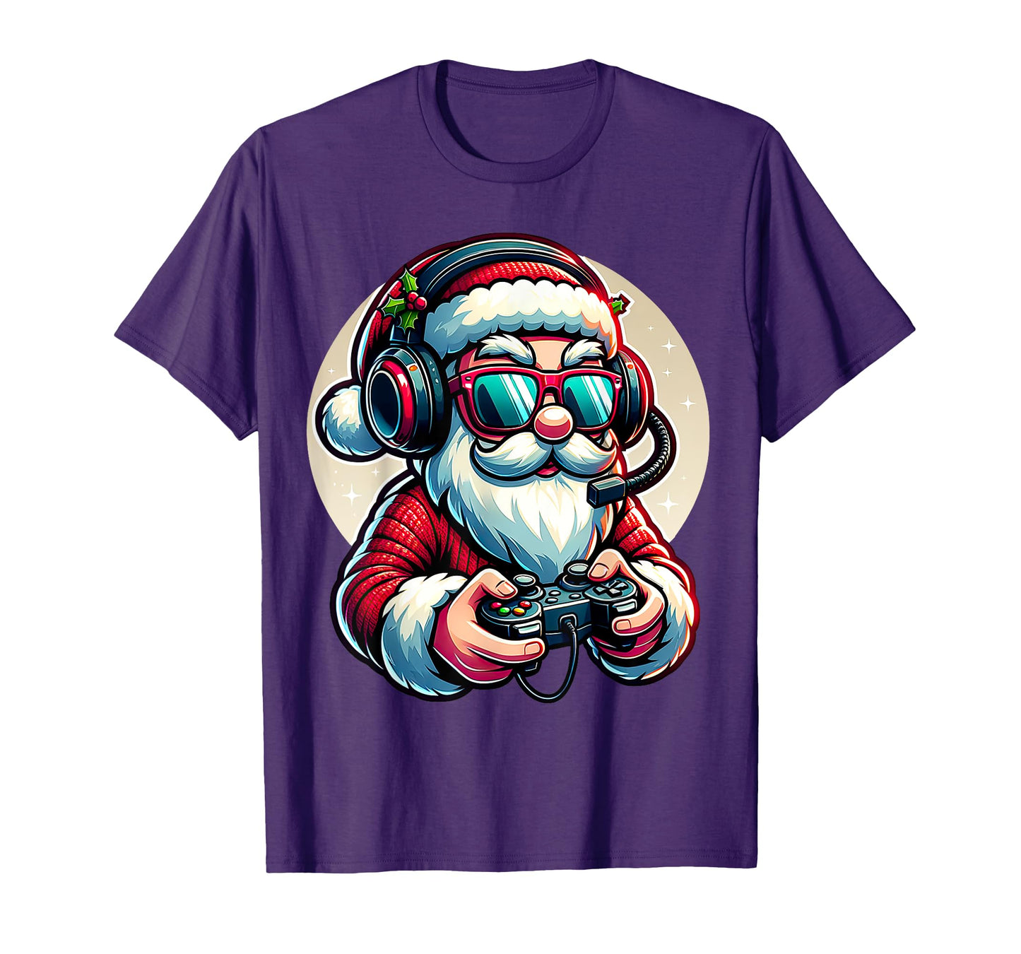 Christmas Gamer Boys Video Game Santa Xmas T-Shirt