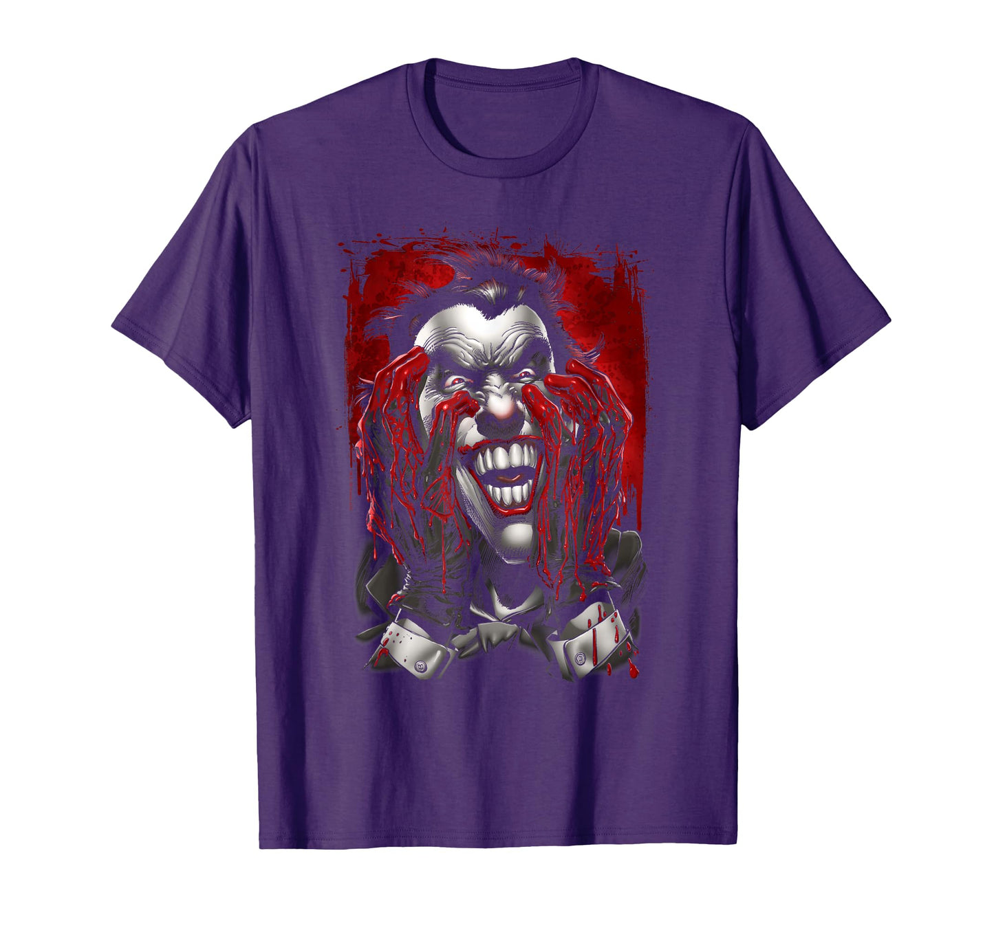 Batman Joker Blood in Hands T Shirt T-Shirt