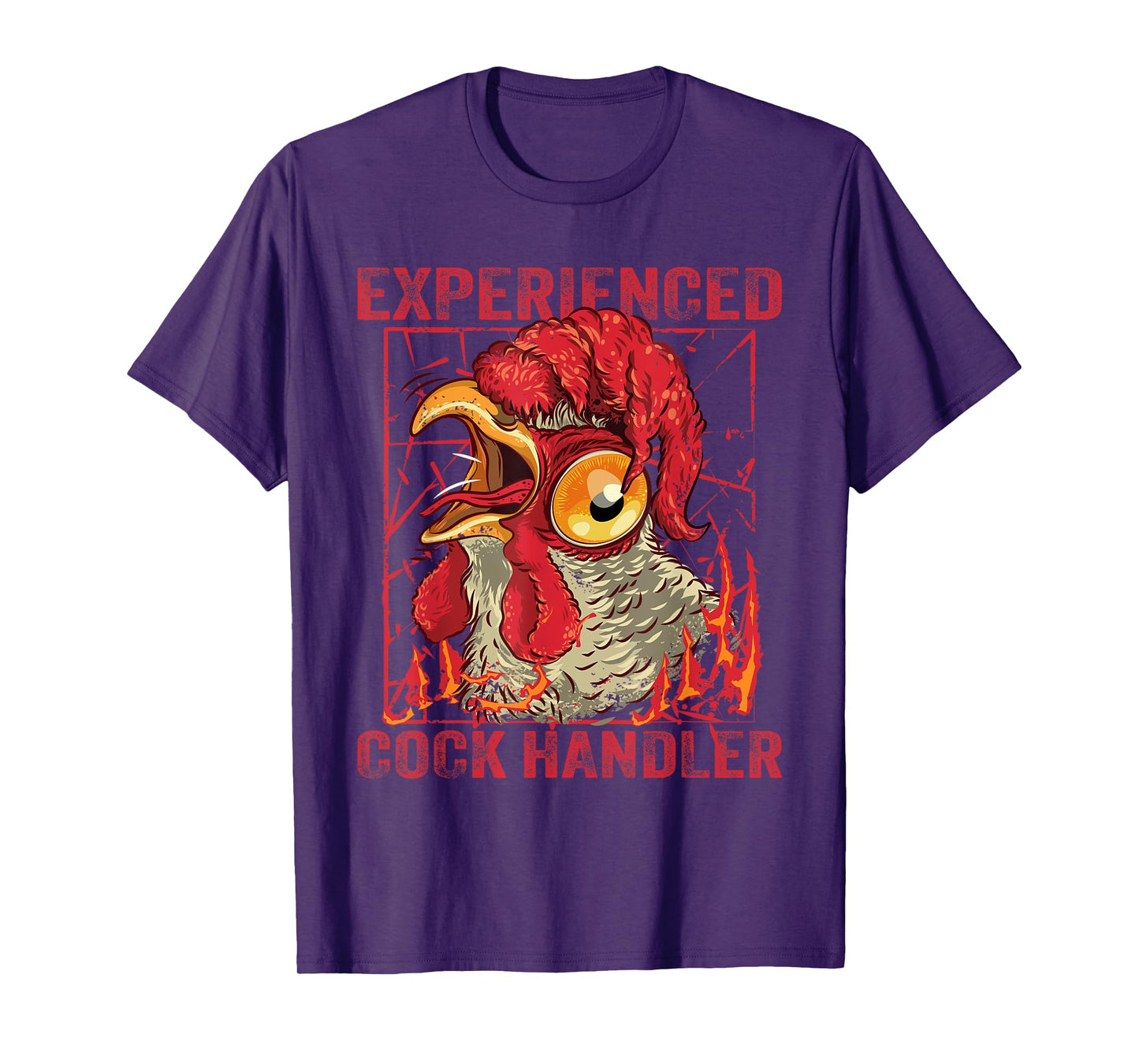 Funny Chicken Experienced Cock Handler T-Shirt