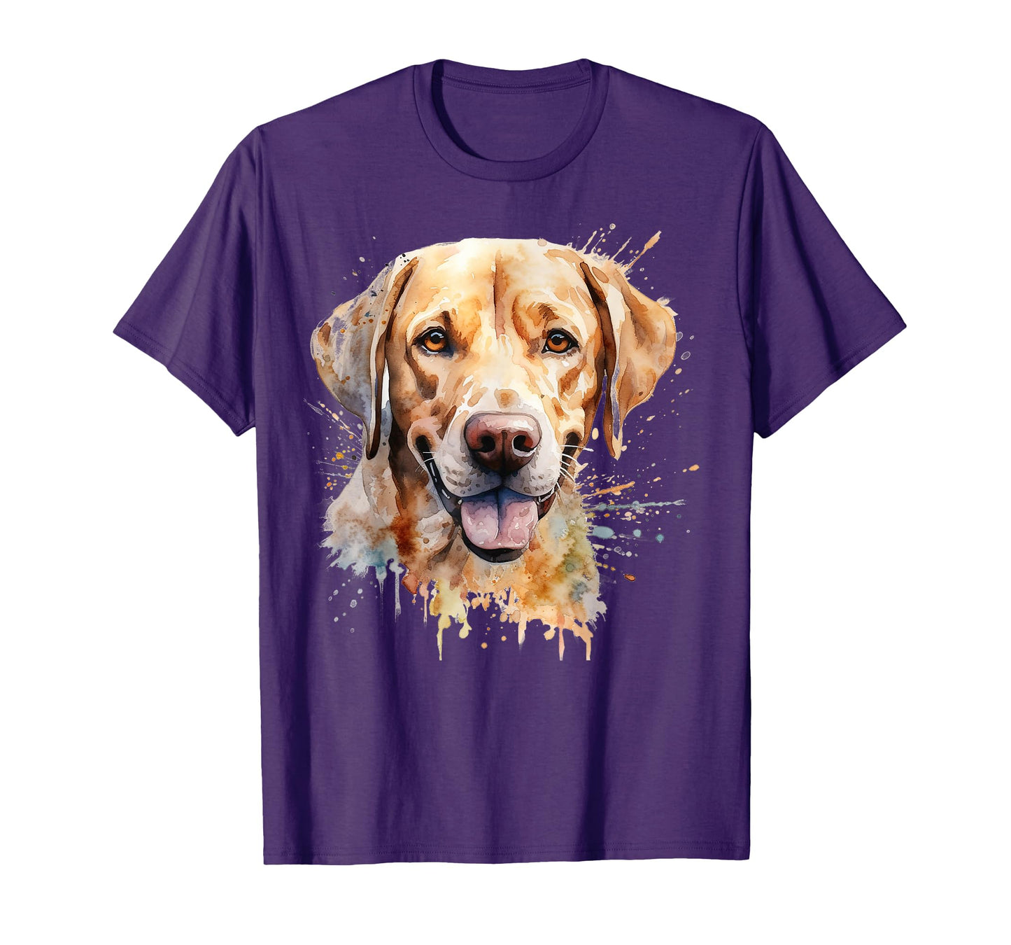 Watercolor Labrador Labbi T-Shirt