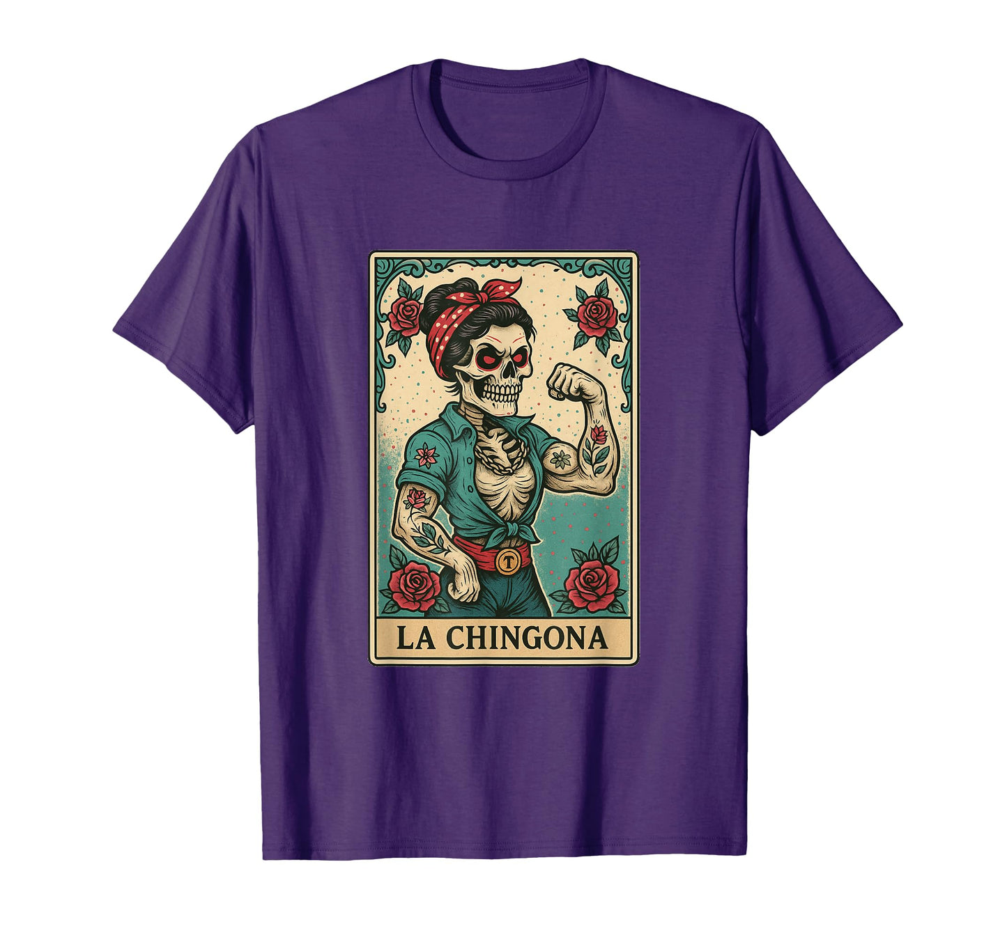 La Chingona Funny Spanish-Mexican Bingo Gifts for Women T-Shirt