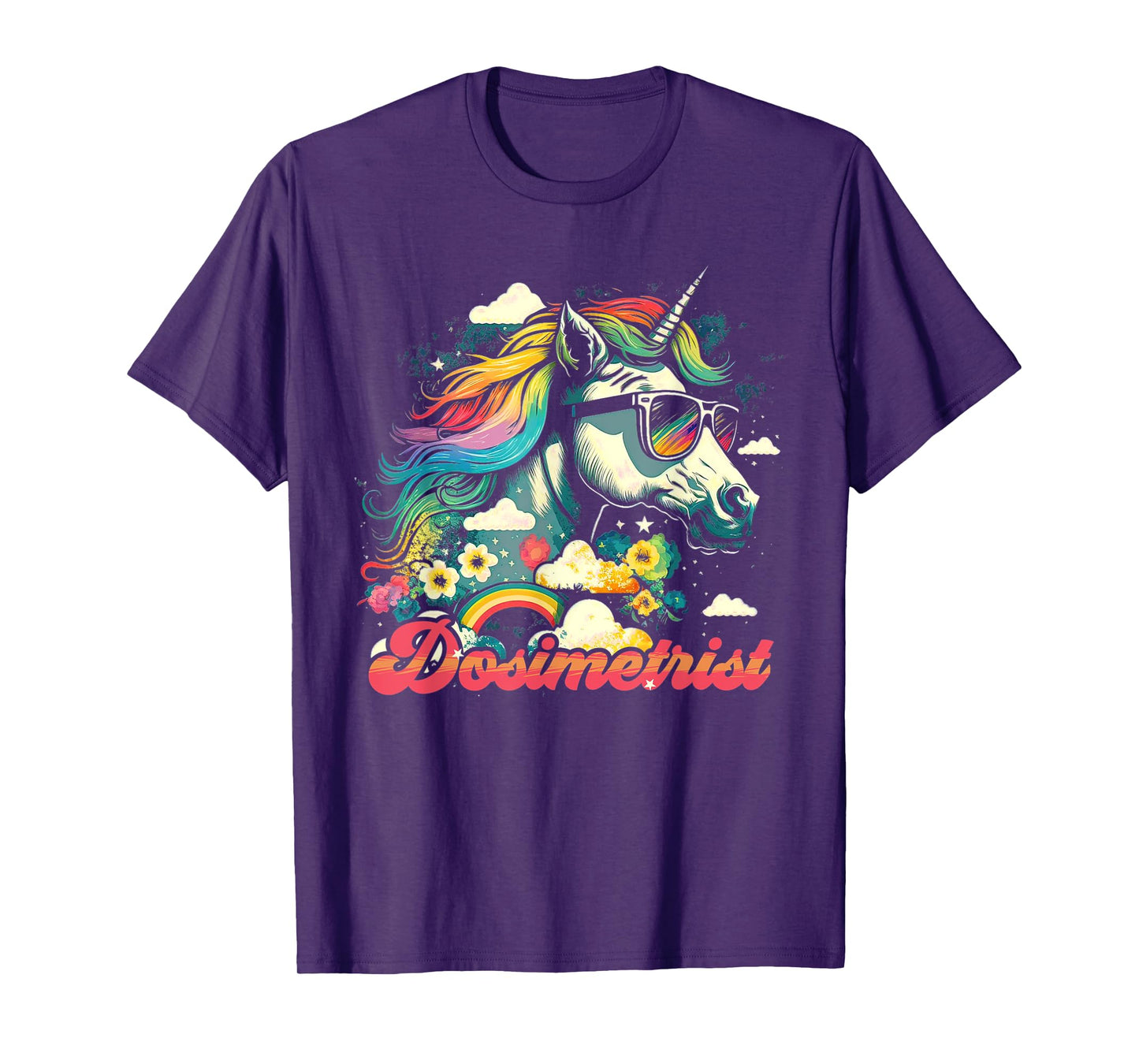 Rainbow Unicorn Dosimetrist | Dosimetry T-Shirt