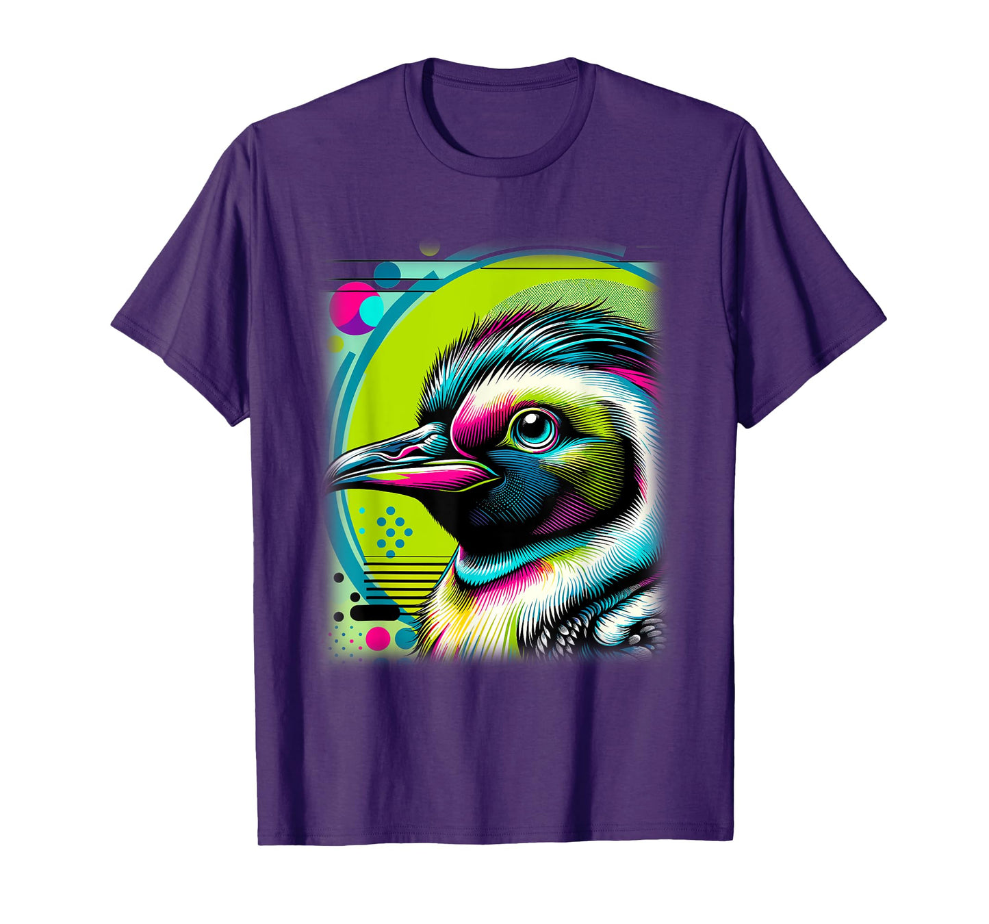 Cool Popart Penguin Lover Pop-Art Penguin T-Shirt