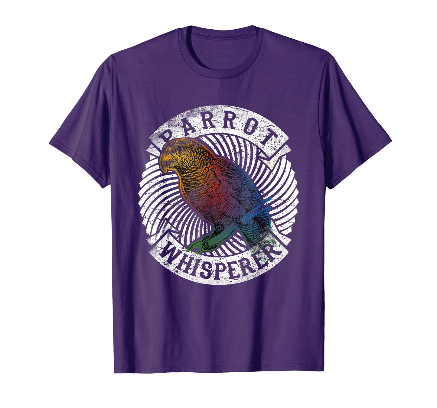 Parrot Whisperer Shirt Tee Birds Lover Gift Colorful Parrots T-Shirt
