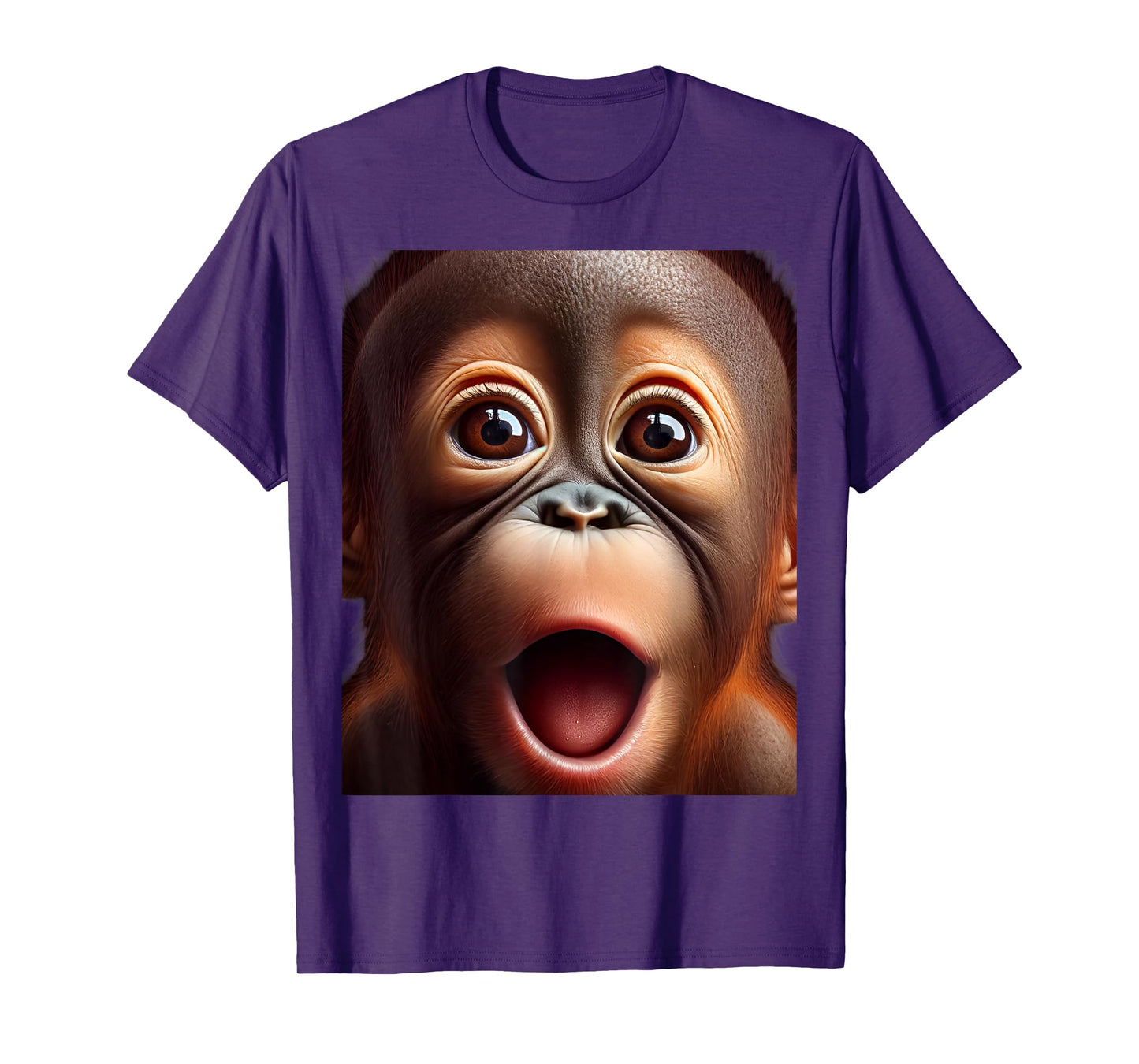 Funny Monkey Face baby orangutan T-Shirt