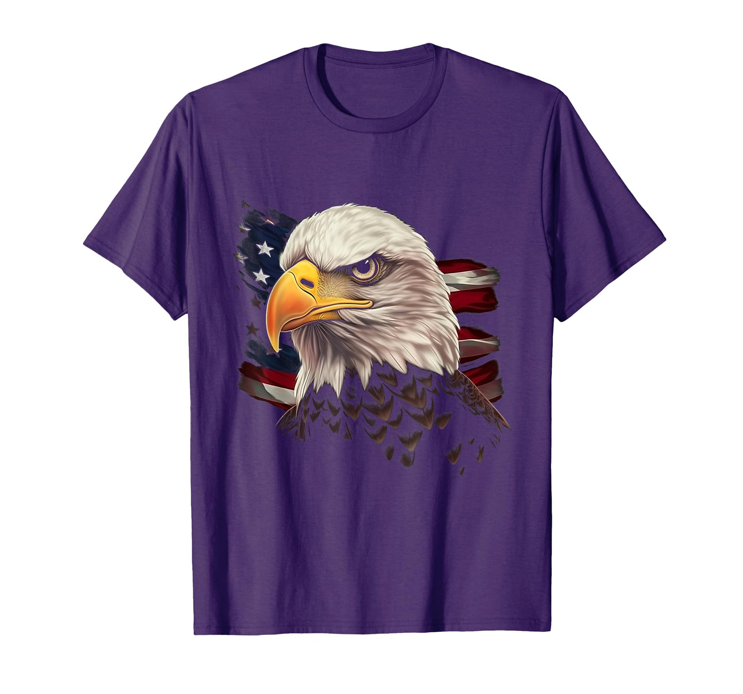 American Bald Eagle American Flag USA Bald Eagle T-Shirt