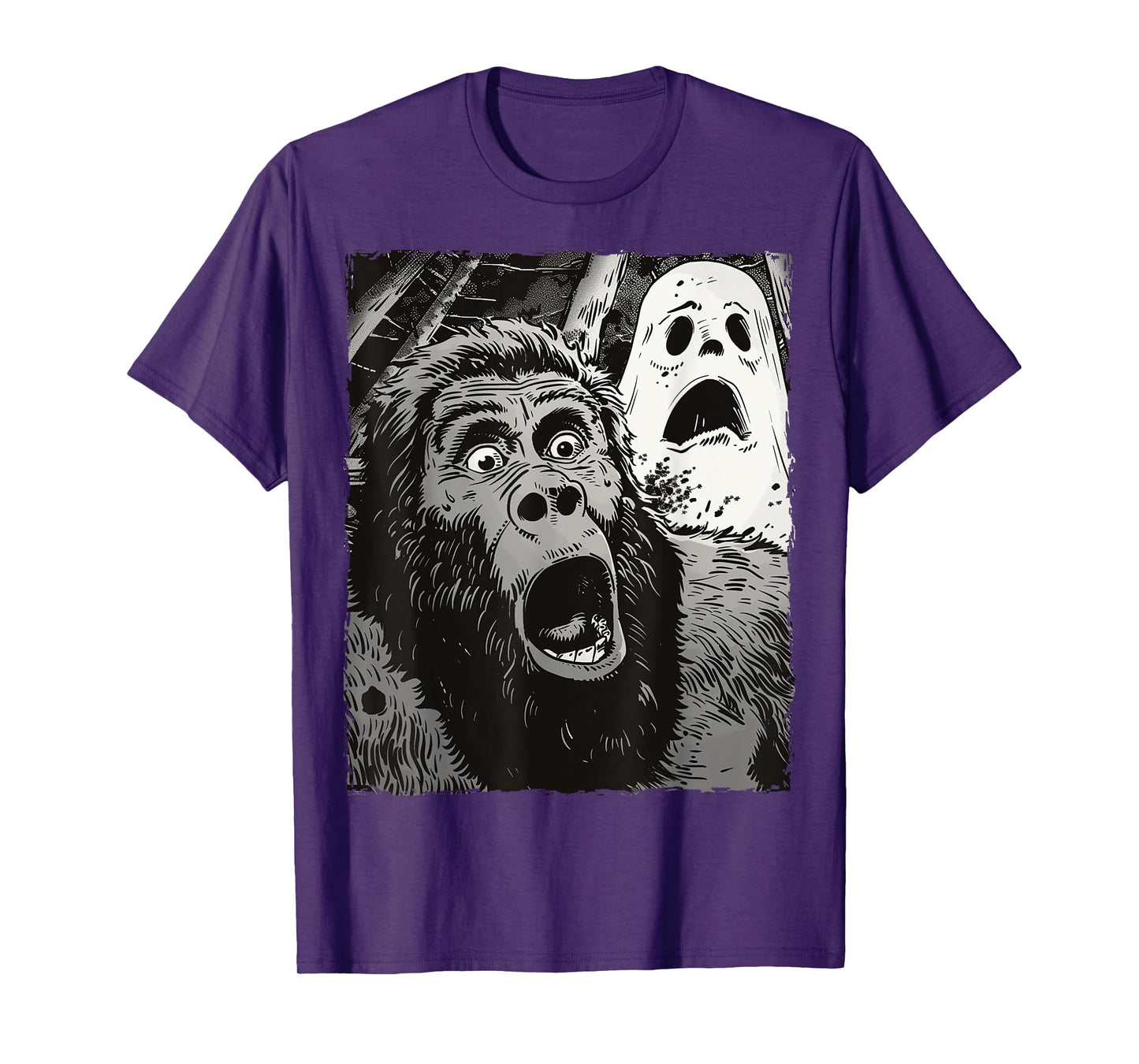 Funny Bigfoot Sasquatch Halloween T-Shirt