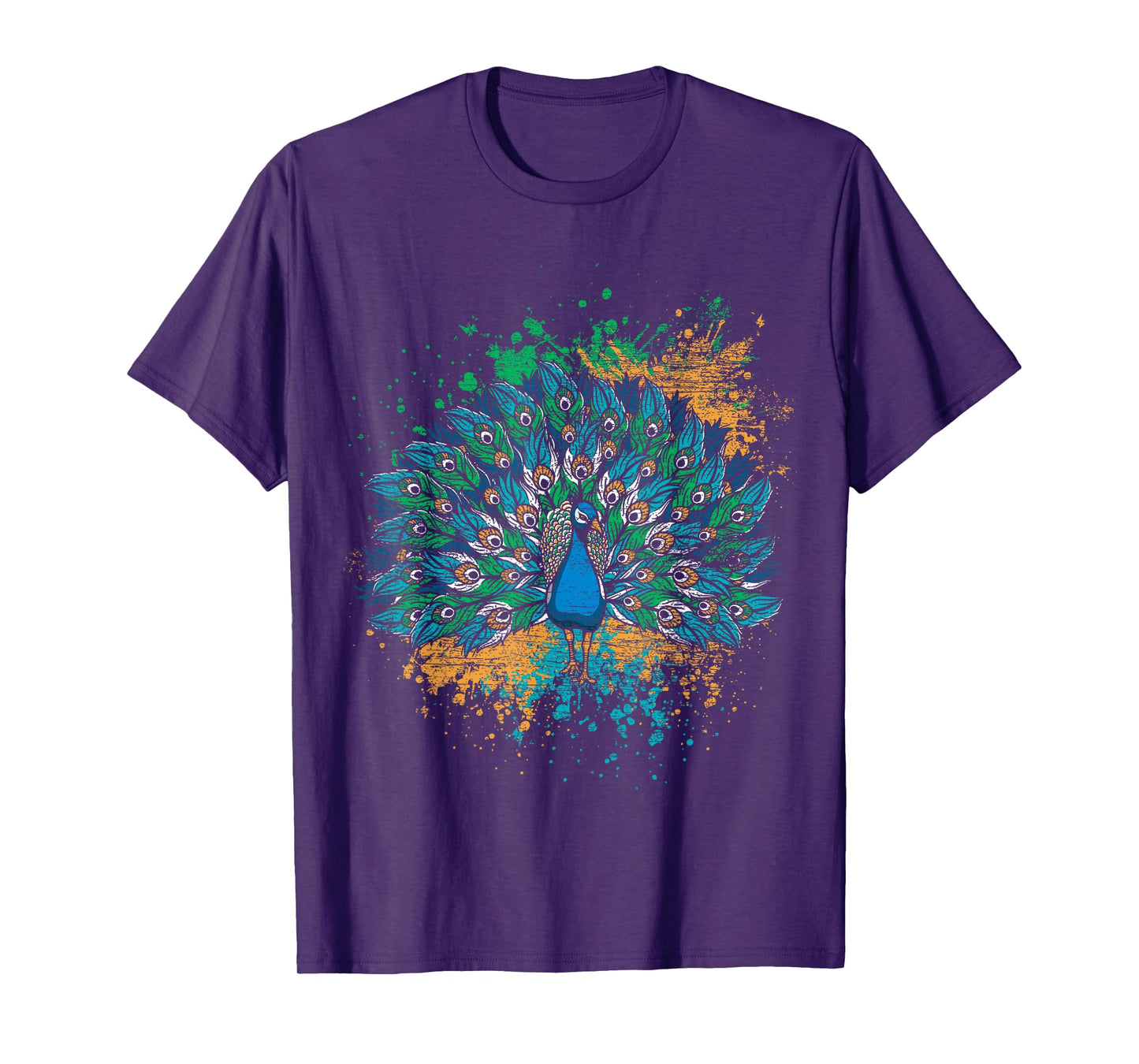 Decorative Colorful Tail Peacock T-Shirt