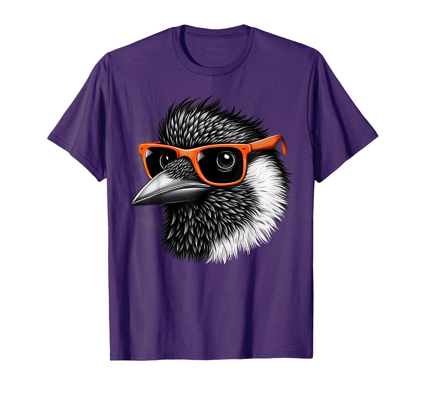 Cool Oriole Bird Wearing Sunglasses Graphic Art T-Shirt