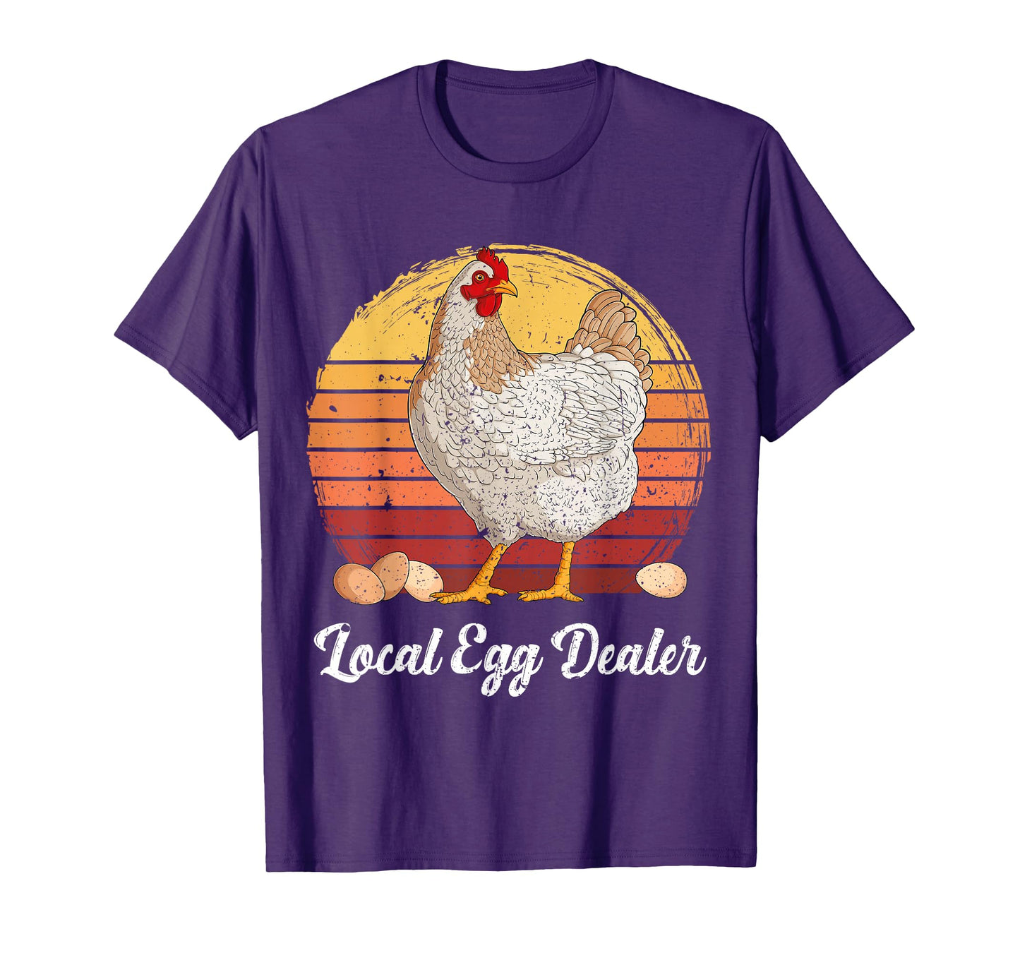 Supporting Local Egg Dealer Chickens Egg Lover Women Men T-Shirt