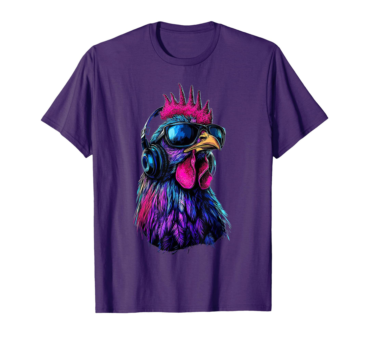 Funny Chicken cool Graffiti Urban art street T-Shirt