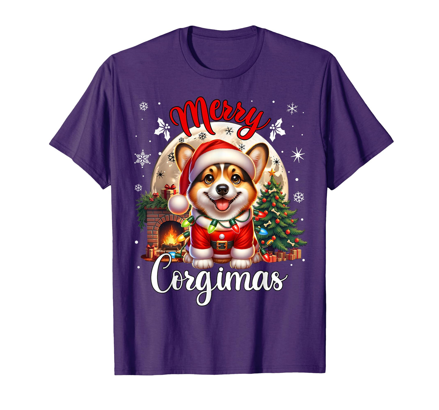 Christmas Costume Corgi Xmas Merry Corgimas Corgi T-Shirt