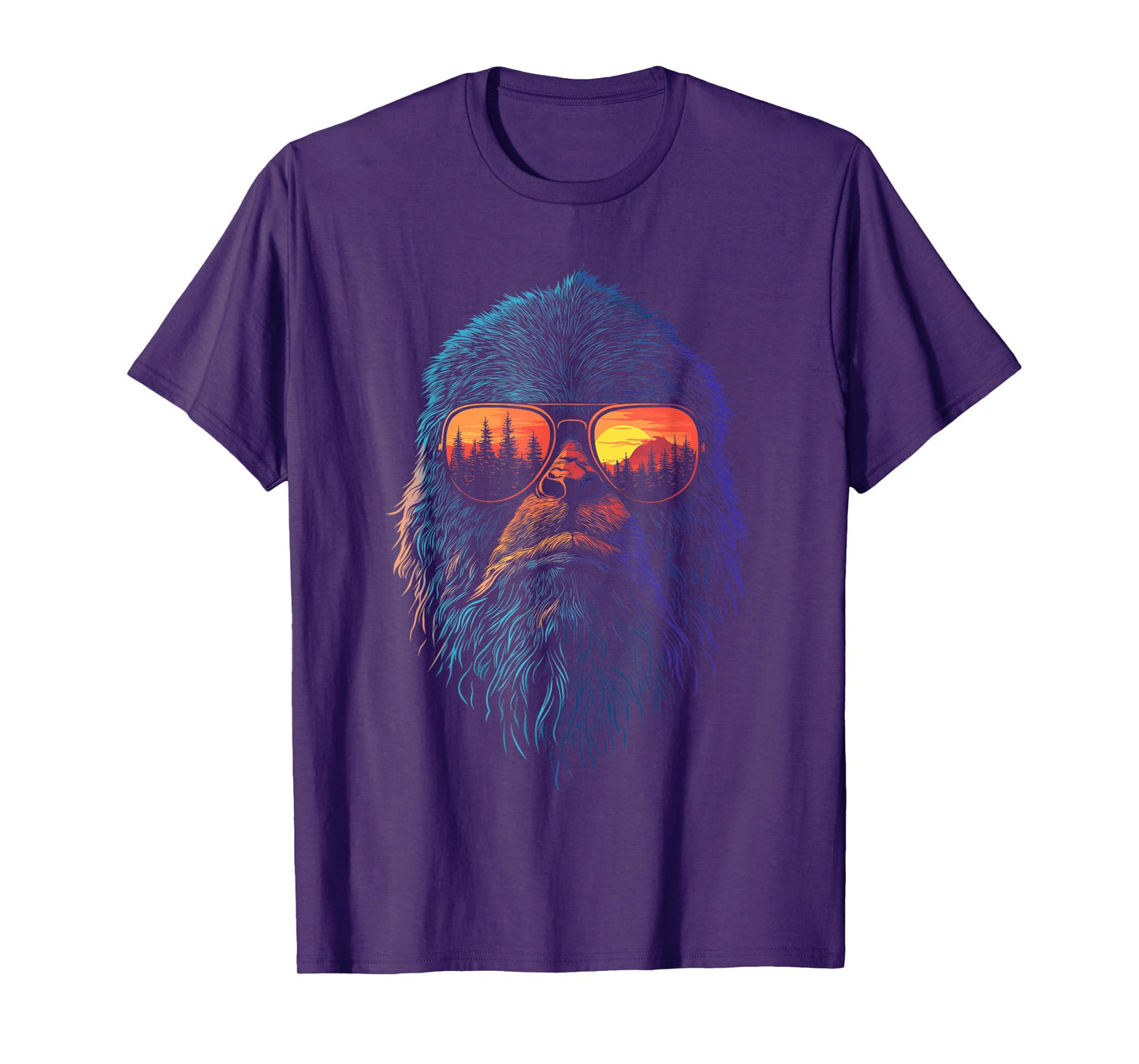Outdoors Camping Men Women Kids Funny Bigfoot Sasquatch T-Shirt