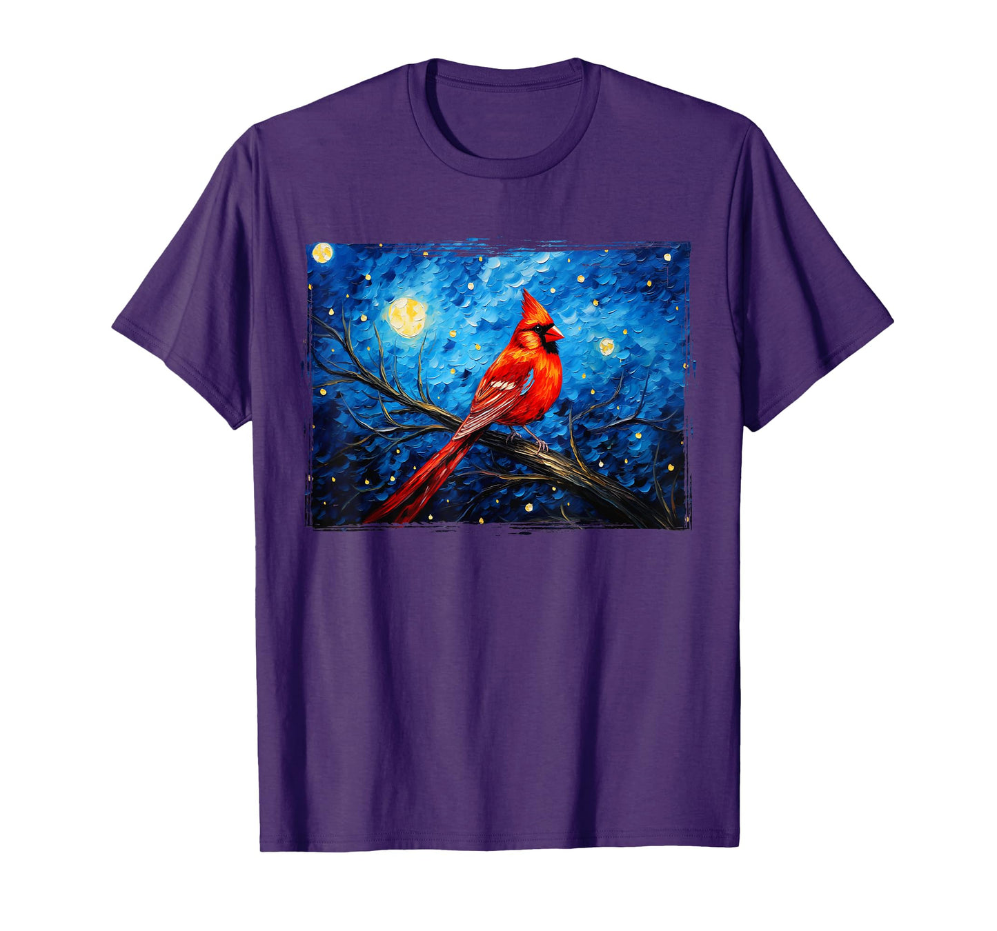 Red Cardinal Bird Flower North Carolina Virginia T-Shirt