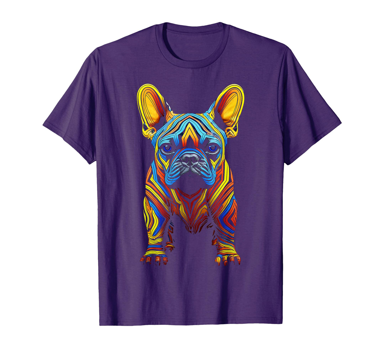 French Bulldog Motif Pet Art Dog French Bulldog T-Shirt