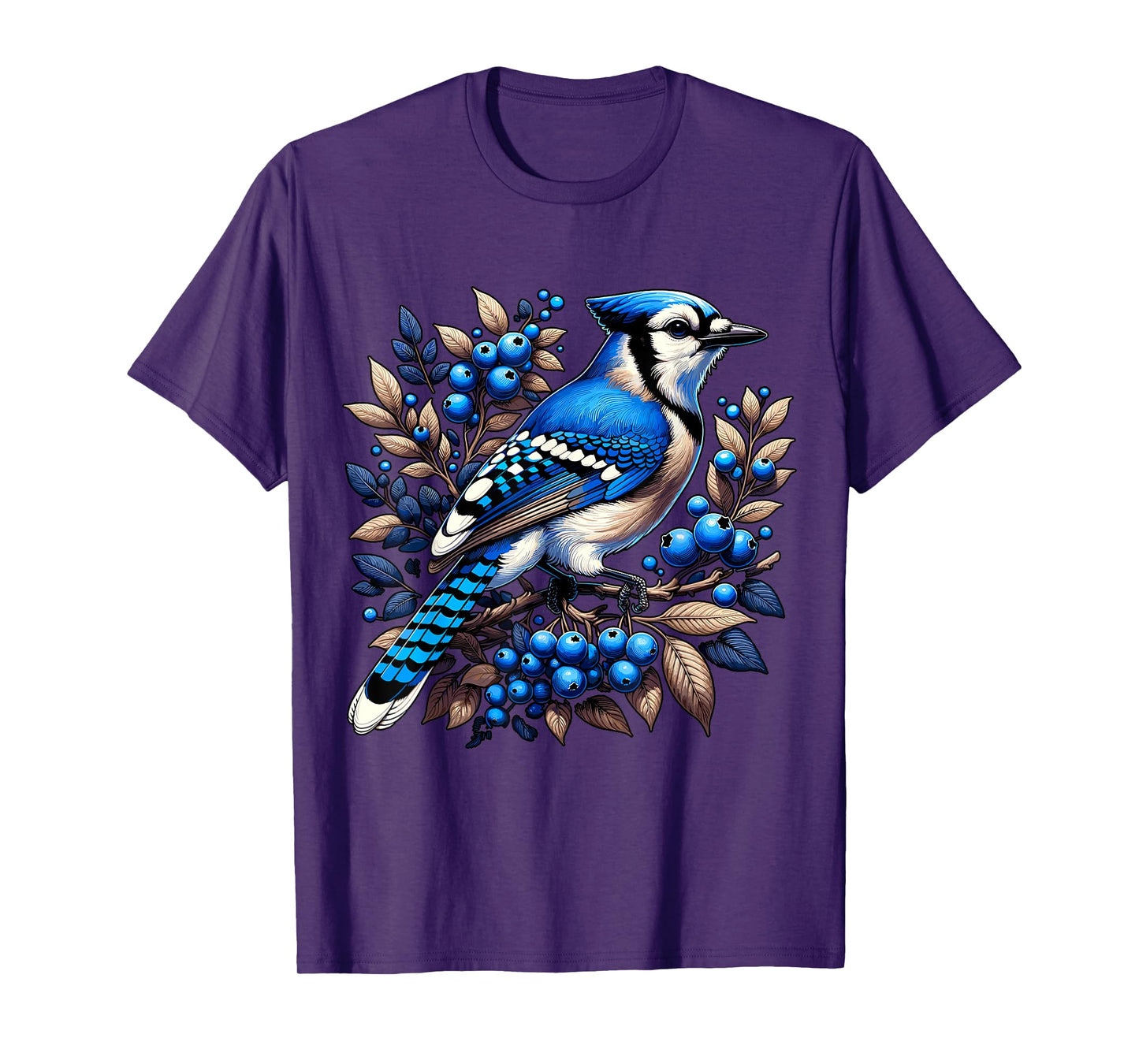 Blue Jay Bird T-Shirt
