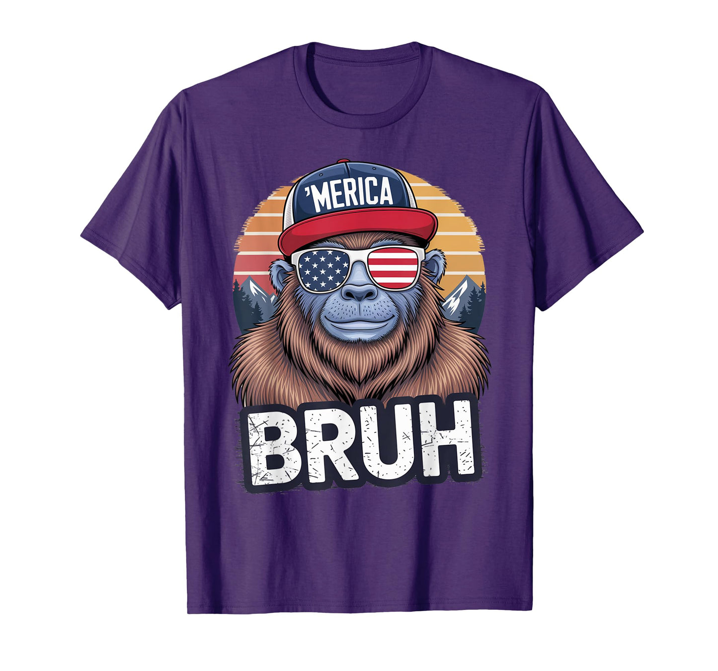 Cool Bruh Yeti Graphic for Men and Boys T-Shirt