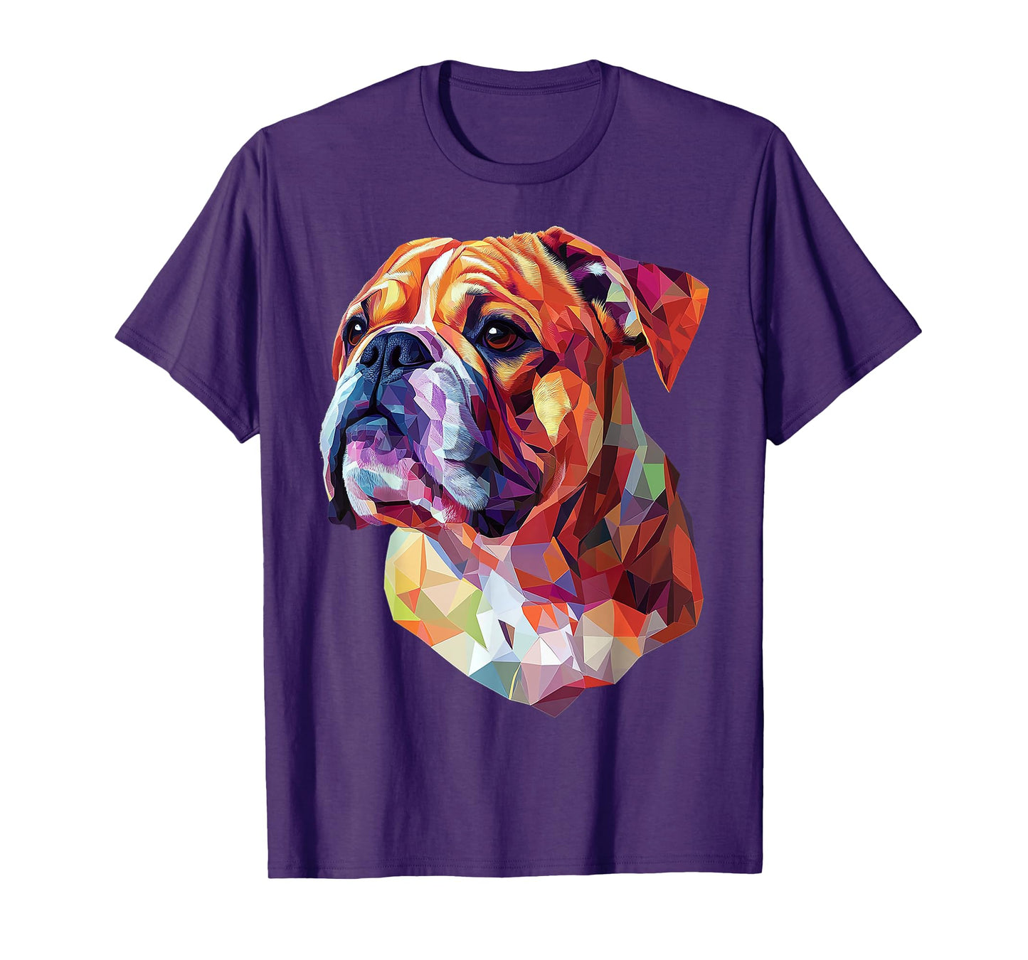 Bulldog Dog Graphic Pet Artwork Bulldog T-Shirt