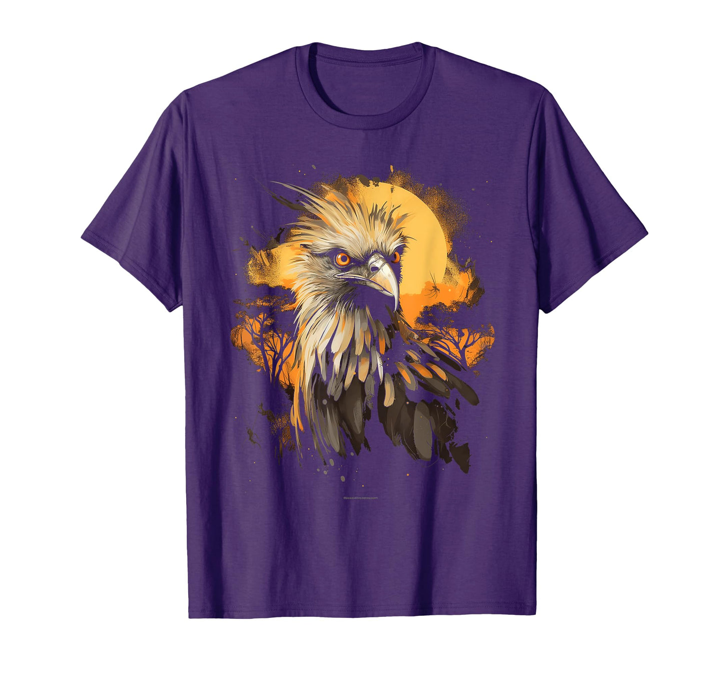 Secretary Bird African Animal Gift for Safari T-Shirt