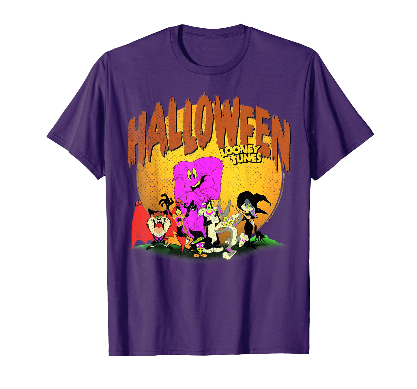 Looney Tunes Halloween Night Group Shot T-Shirt