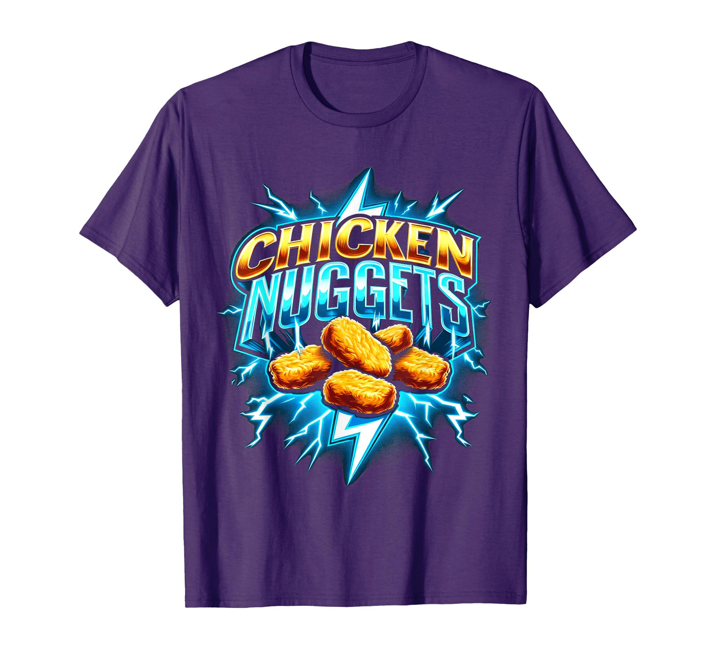 Chicken Nuggets Rock Tour Tee - Hardcore Music Fans T-Shirt